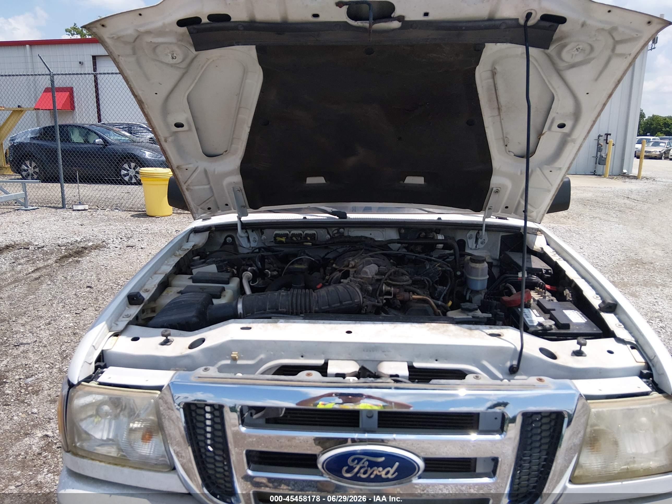 2010 Ford Ranger Sport/xlt White vin: 1FTLR4FE7APA44115