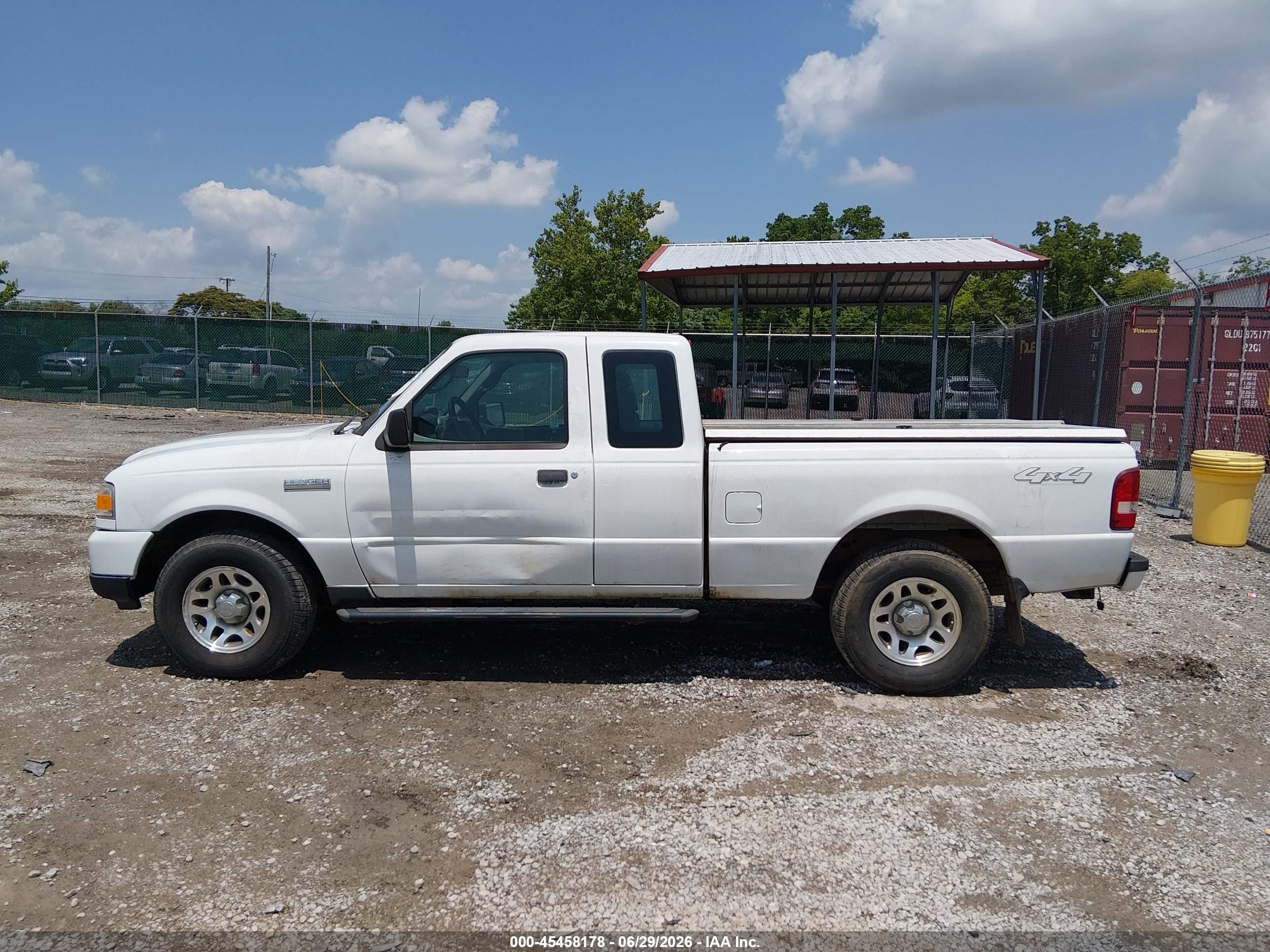 2010 Ford Ranger Sport/xlt White vin: 1FTLR4FE7APA44115