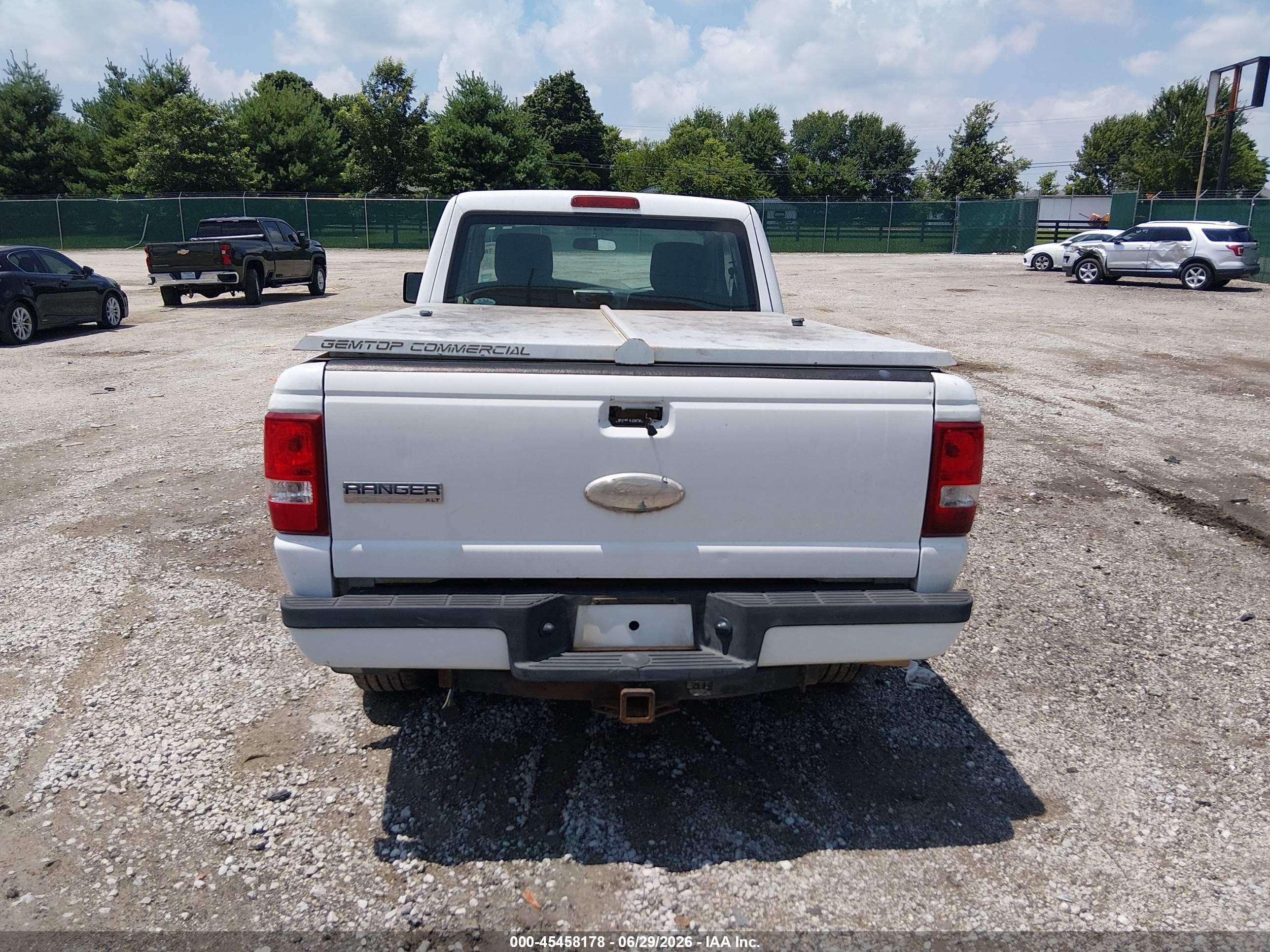2010 Ford Ranger Sport/xlt White vin: 1FTLR4FE7APA44115