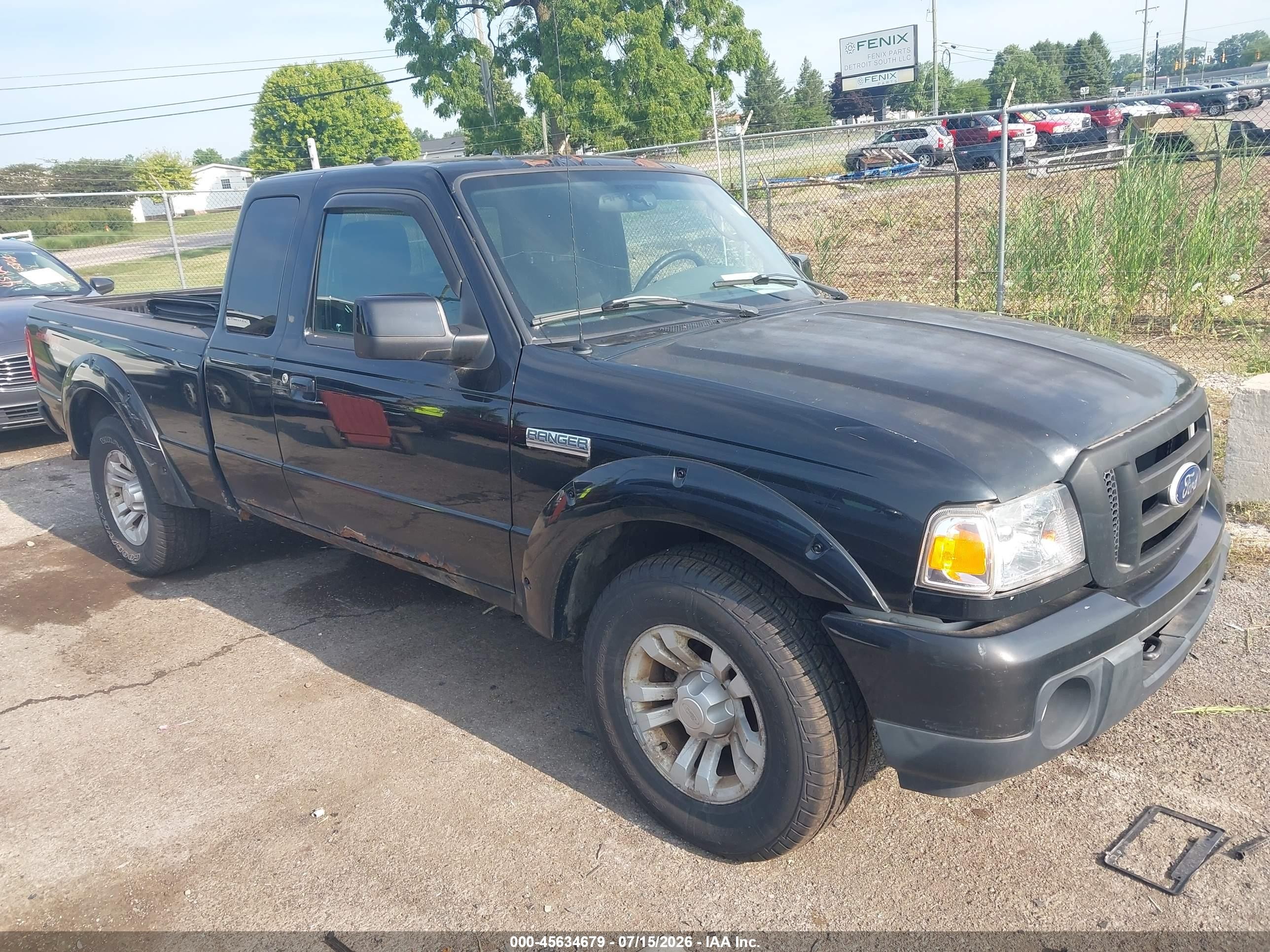 2010 Ford Ranger Sport/xlt Черный vin: 1FTLR4FE7APA55745