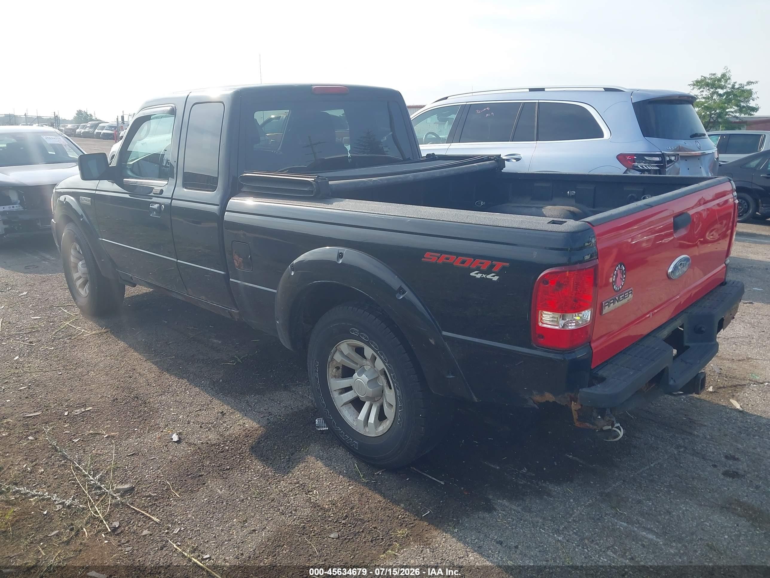 2010 Ford Ranger Sport/xlt Черный vin: 1FTLR4FE7APA55745