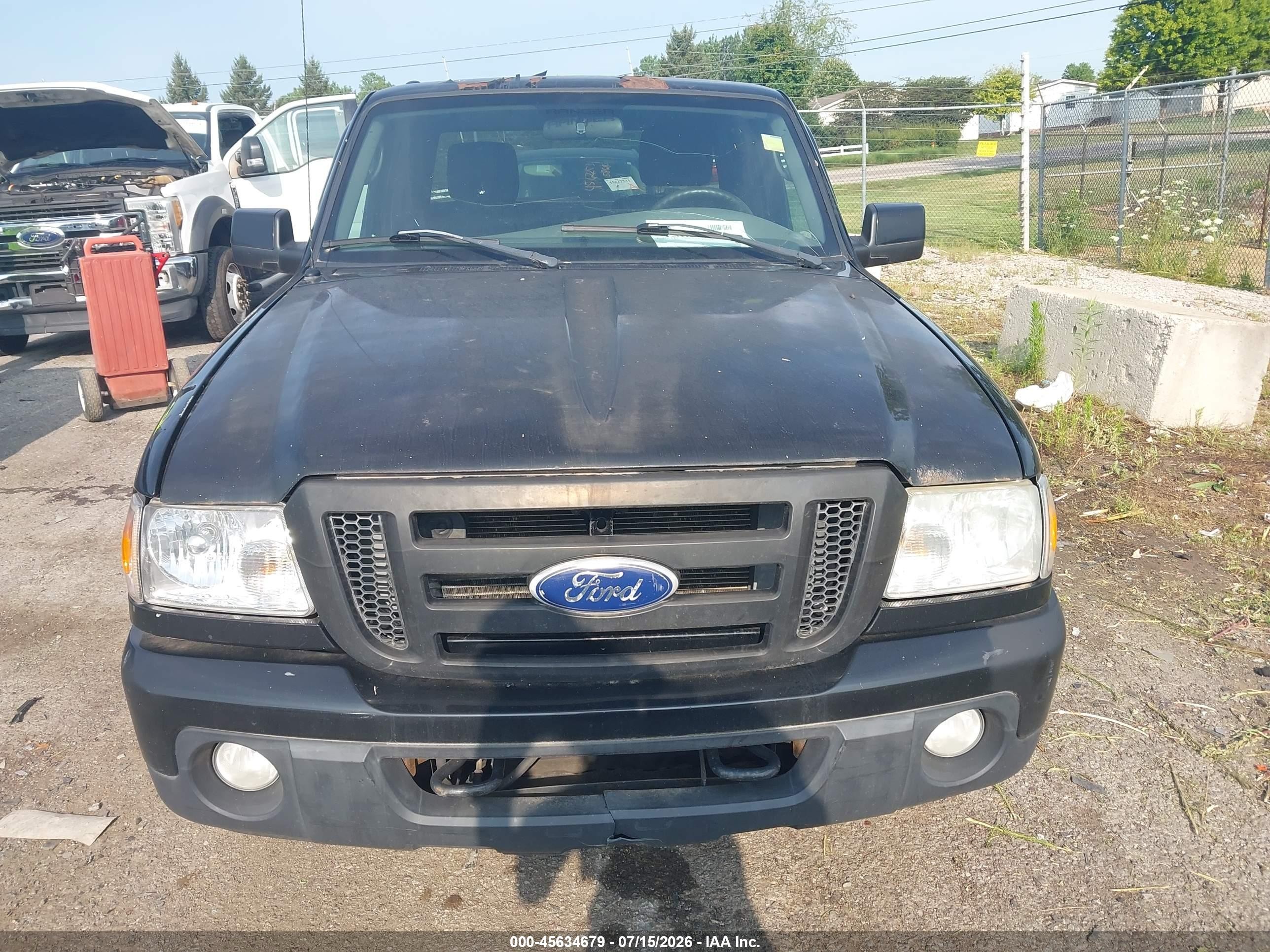 2010 Ford Ranger Sport/xlt Черный vin: 1FTLR4FE7APA55745