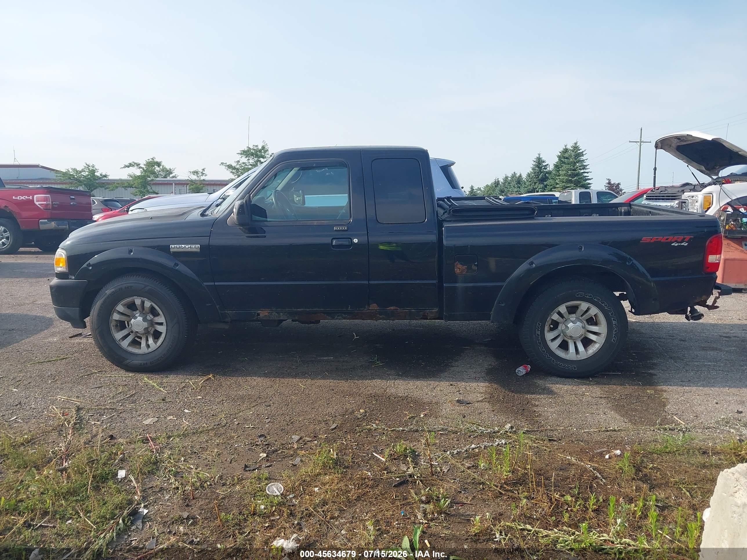 2010 Ford Ranger Sport/xlt Черный vin: 1FTLR4FE7APA55745