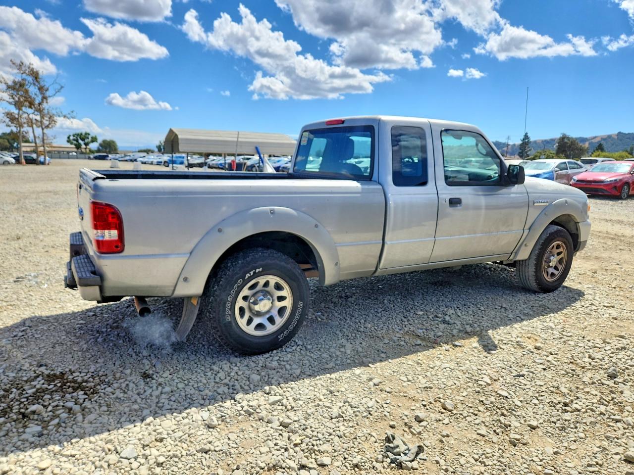 2010 Ford Ranger Super Cab Серебряный vin: 1FTLR4FE7APA62274