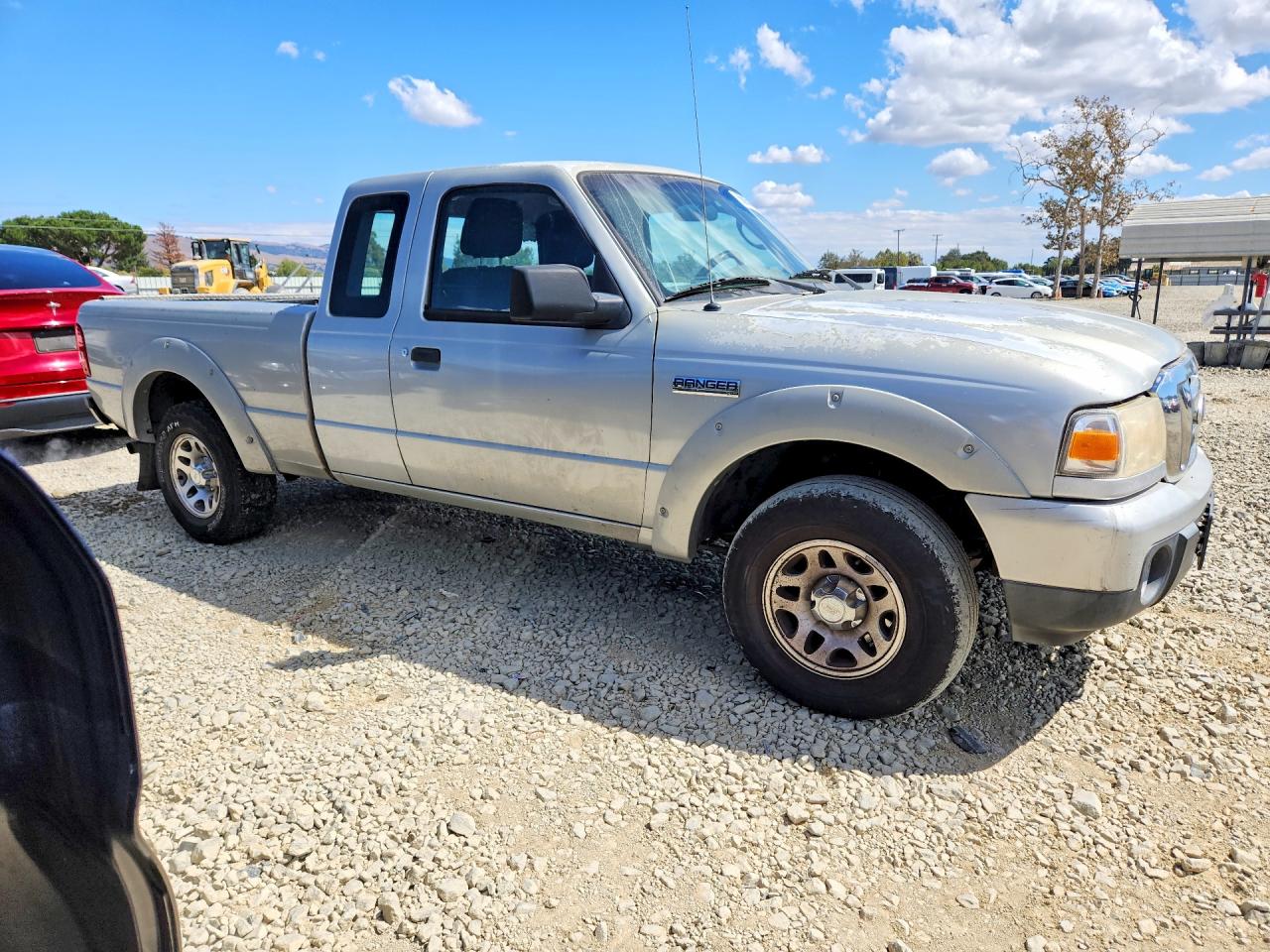 2010 Ford Ranger Super Cab Серебряный vin: 1FTLR4FE7APA62274