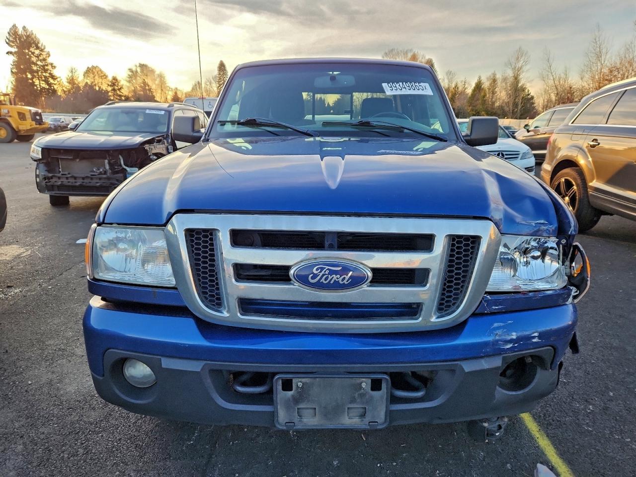2010 Ford Ranger Super Cab Blue vin: 1FTLR4FE7APA71671