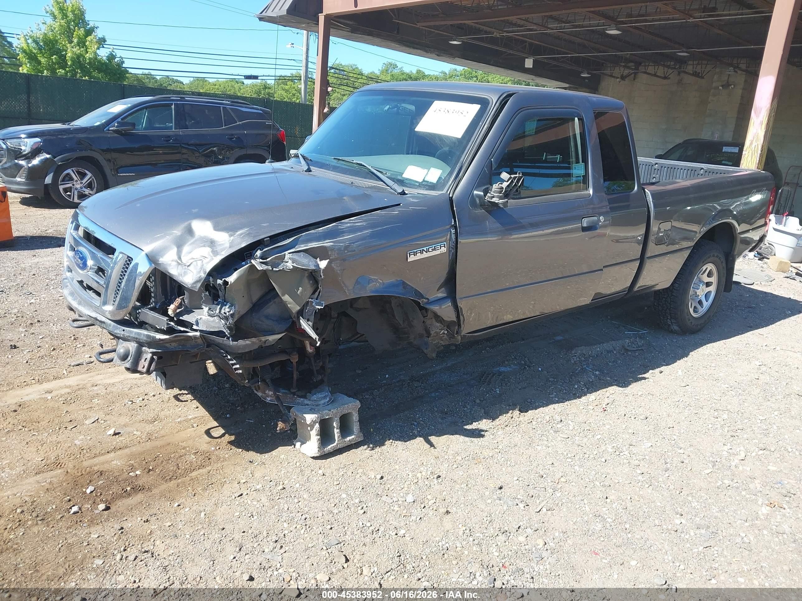 2011 Ford Ranger Xlt Gray vin: 1FTLR4FE7BPA20141