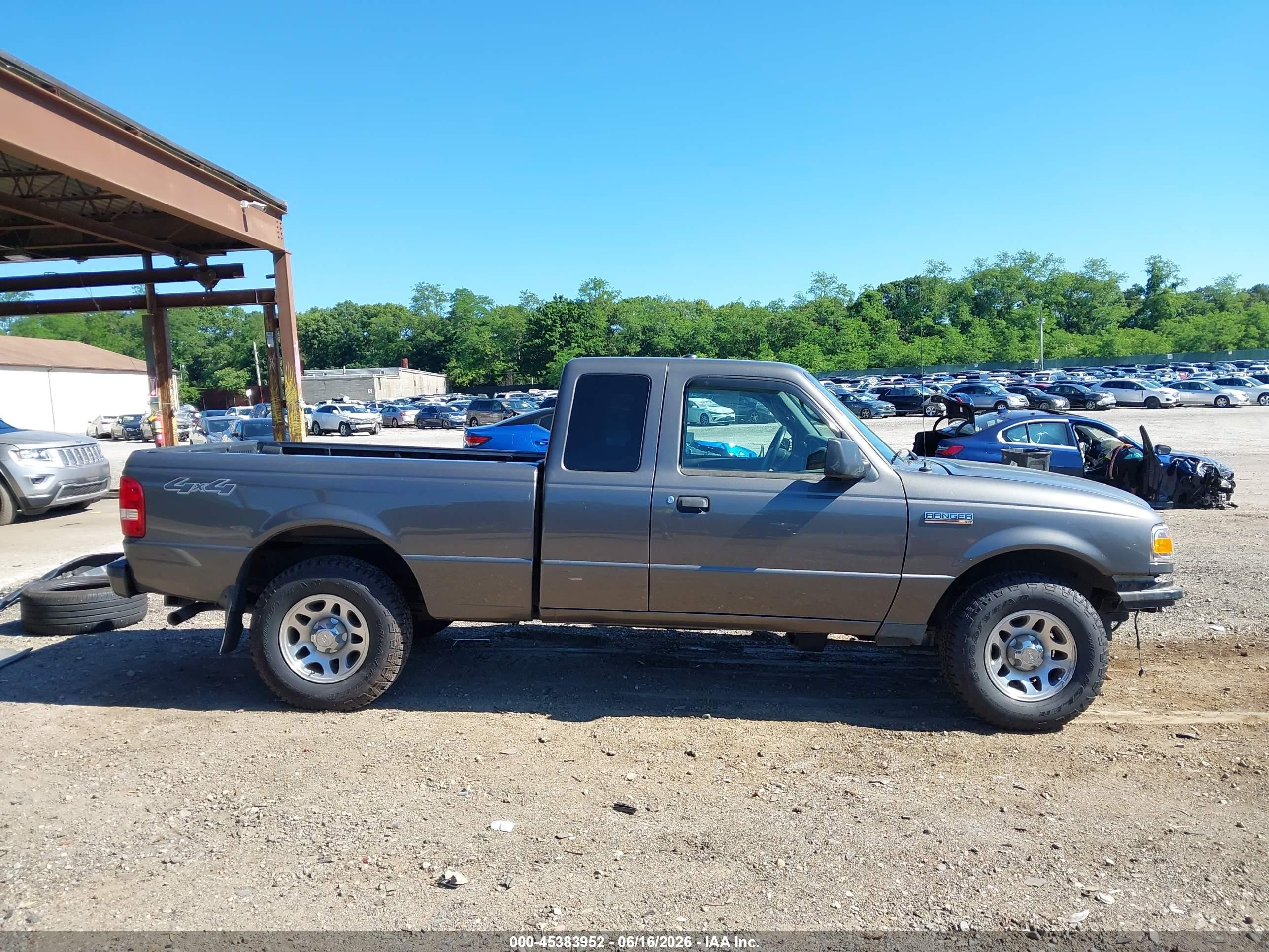 2011 Ford Ranger Xlt Gray vin: 1FTLR4FE7BPA20141