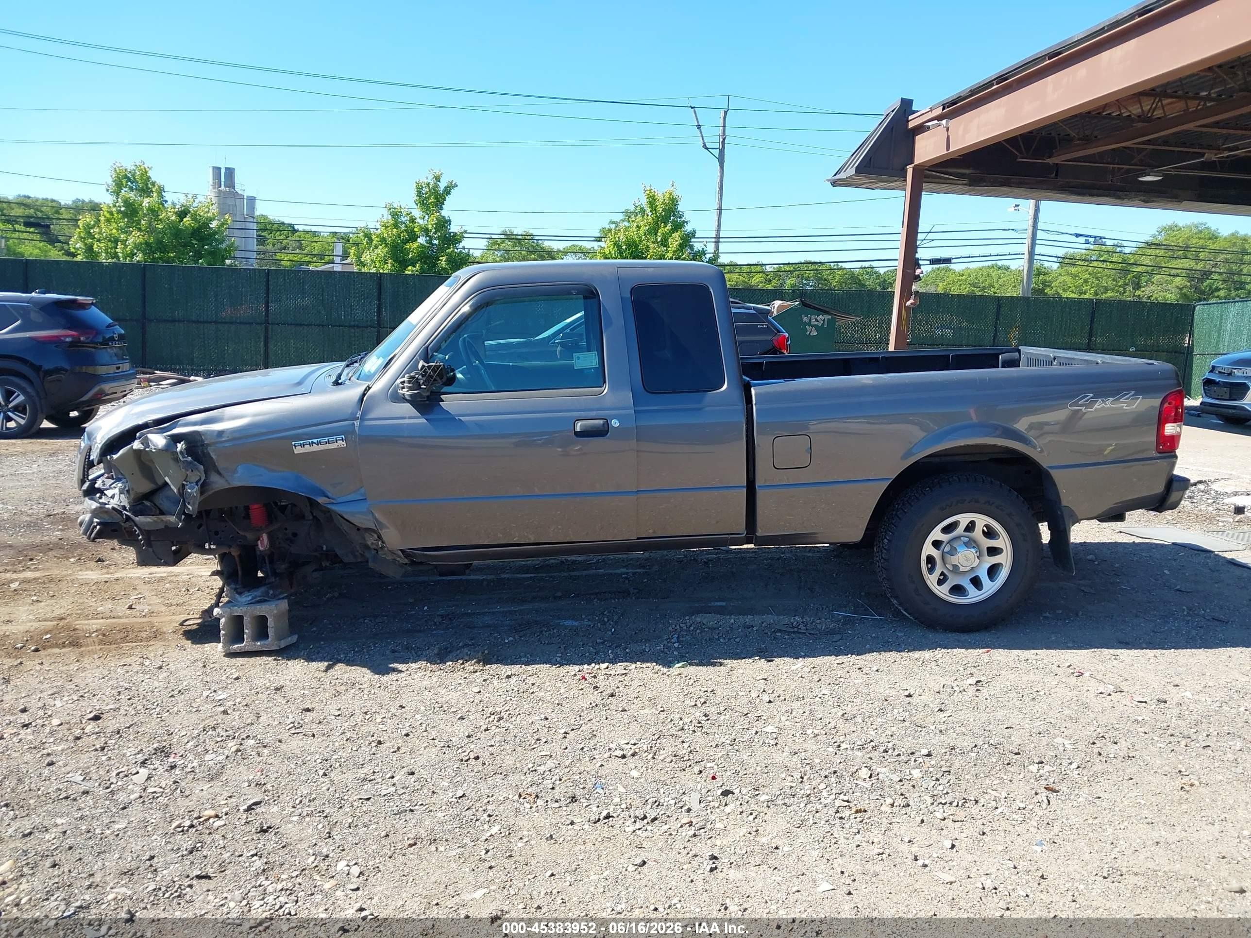 2011 Ford Ranger Xlt Gray vin: 1FTLR4FE7BPA20141