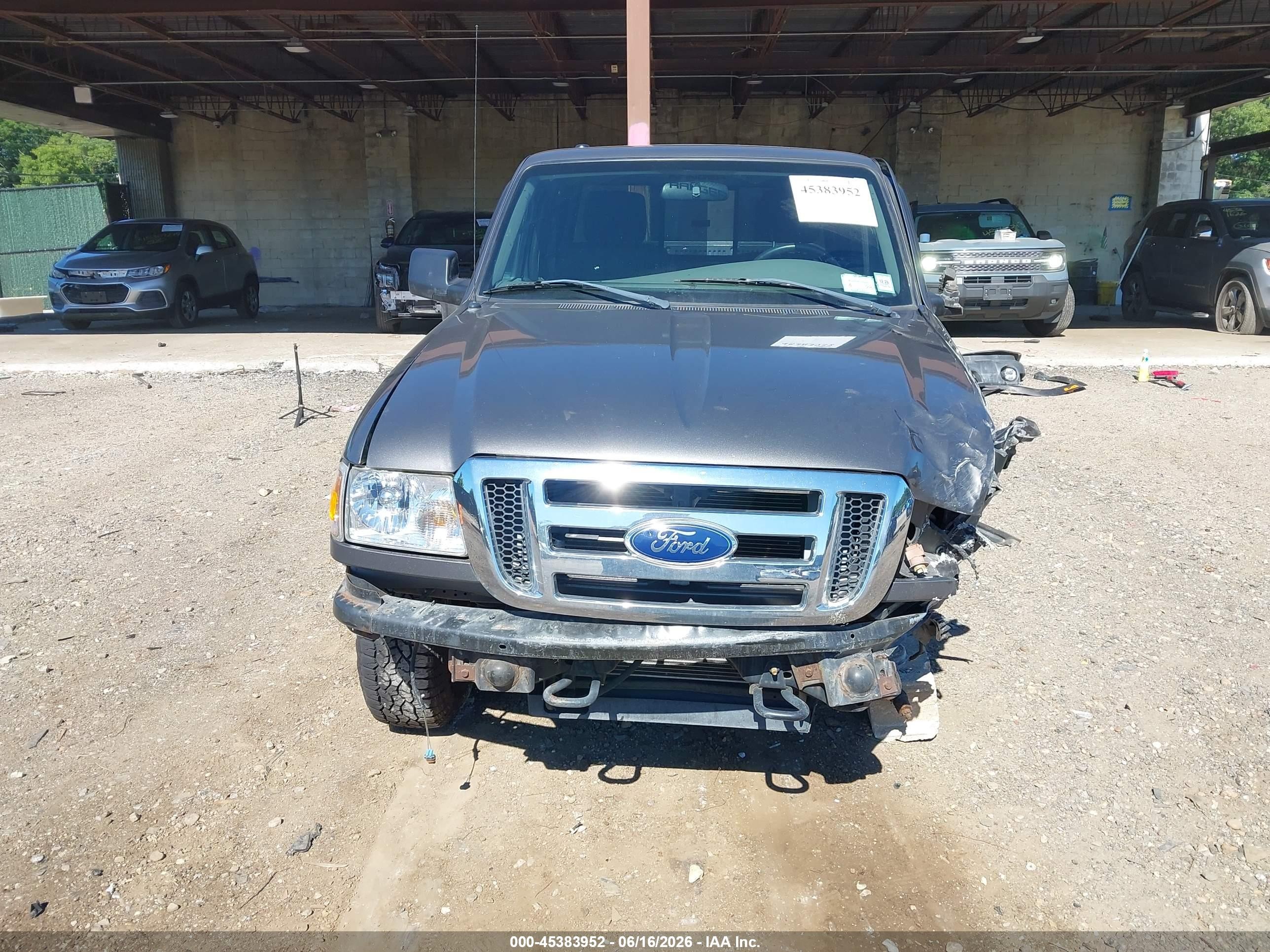 2011 Ford Ranger Xlt Gray vin: 1FTLR4FE7BPA20141