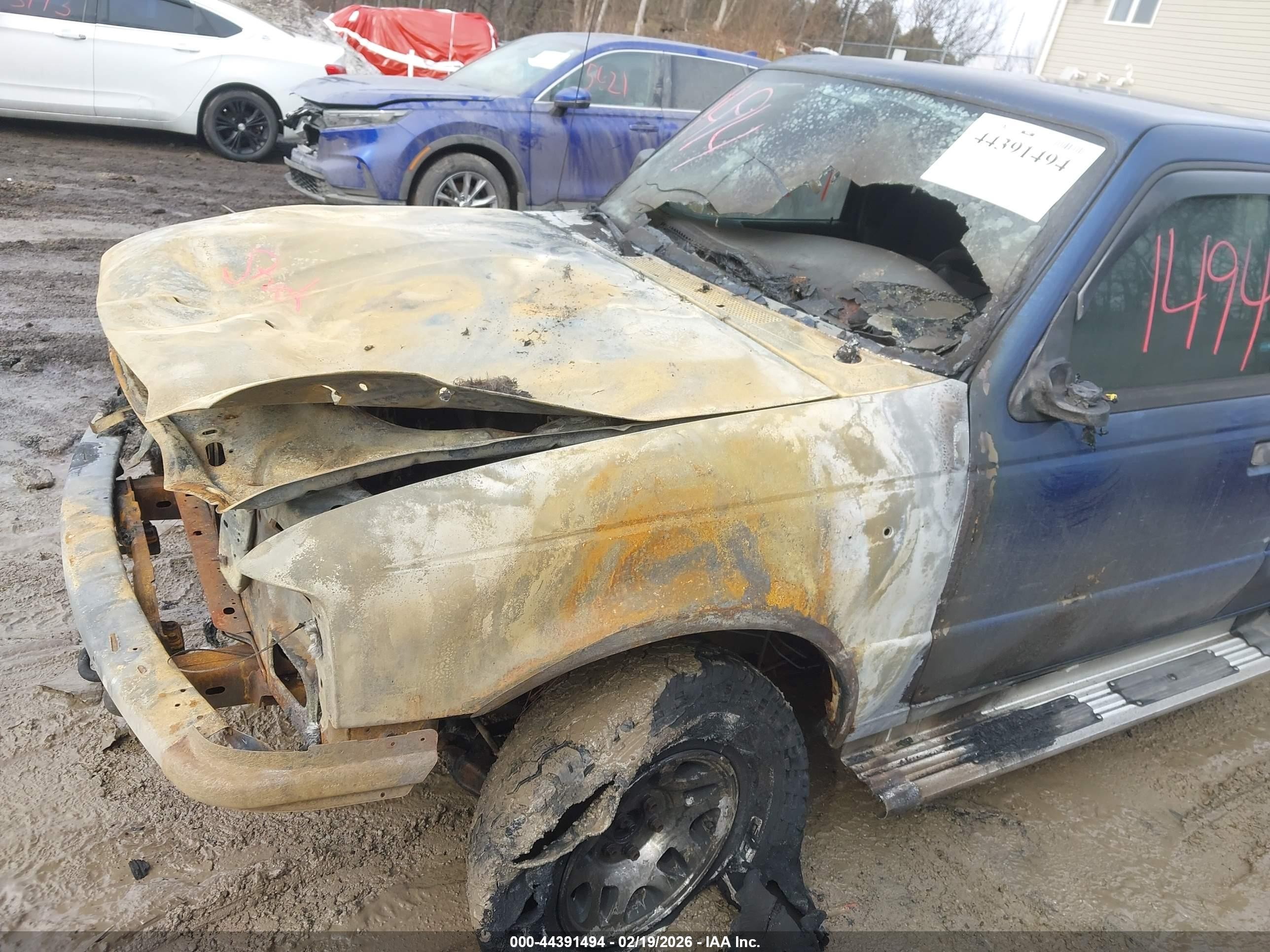 2011 Ford Ranger Xlt Blue vin: 1FTLR4FE7BPA41913
