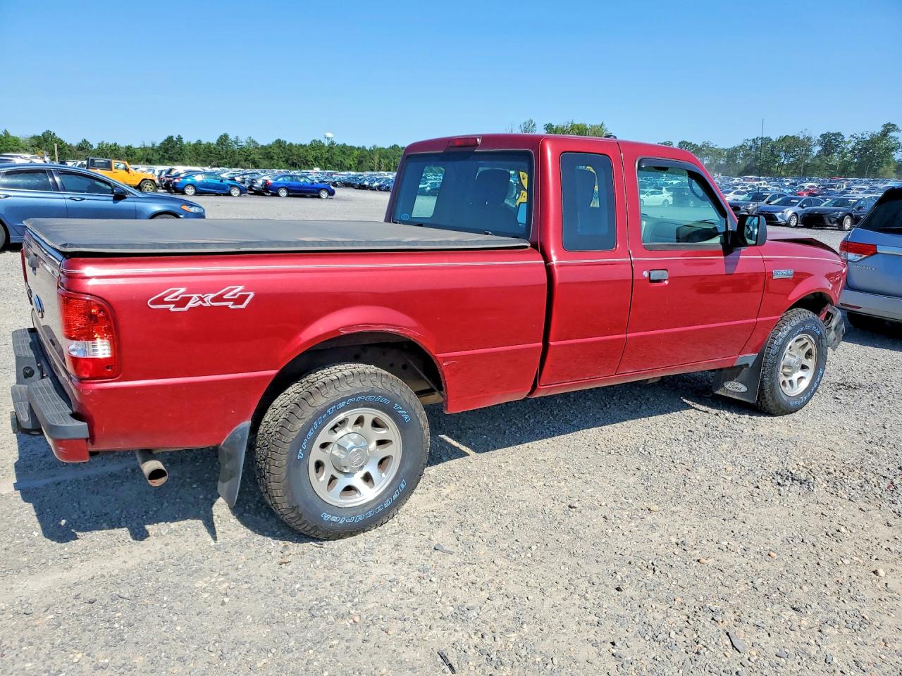 2011 Ford Ranger Super Cab Бордовый vin: 1FTLR4FE7BPA54709