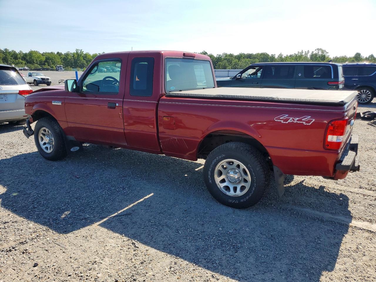 2011 Ford Ranger Super Cab Бордовый vin: 1FTLR4FE7BPA54709