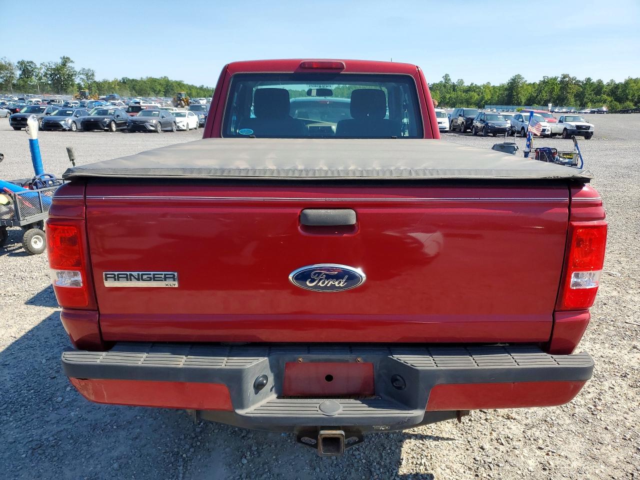 2011 Ford Ranger Super Cab Бордовый vin: 1FTLR4FE7BPA54709