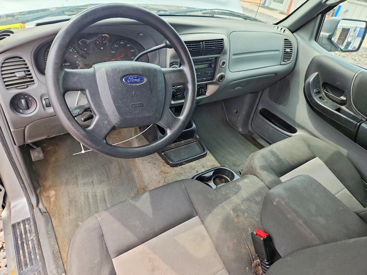 2011 Ford Ranger Super Cab Серебряный vin: 1FTLR4FE7BPA56296