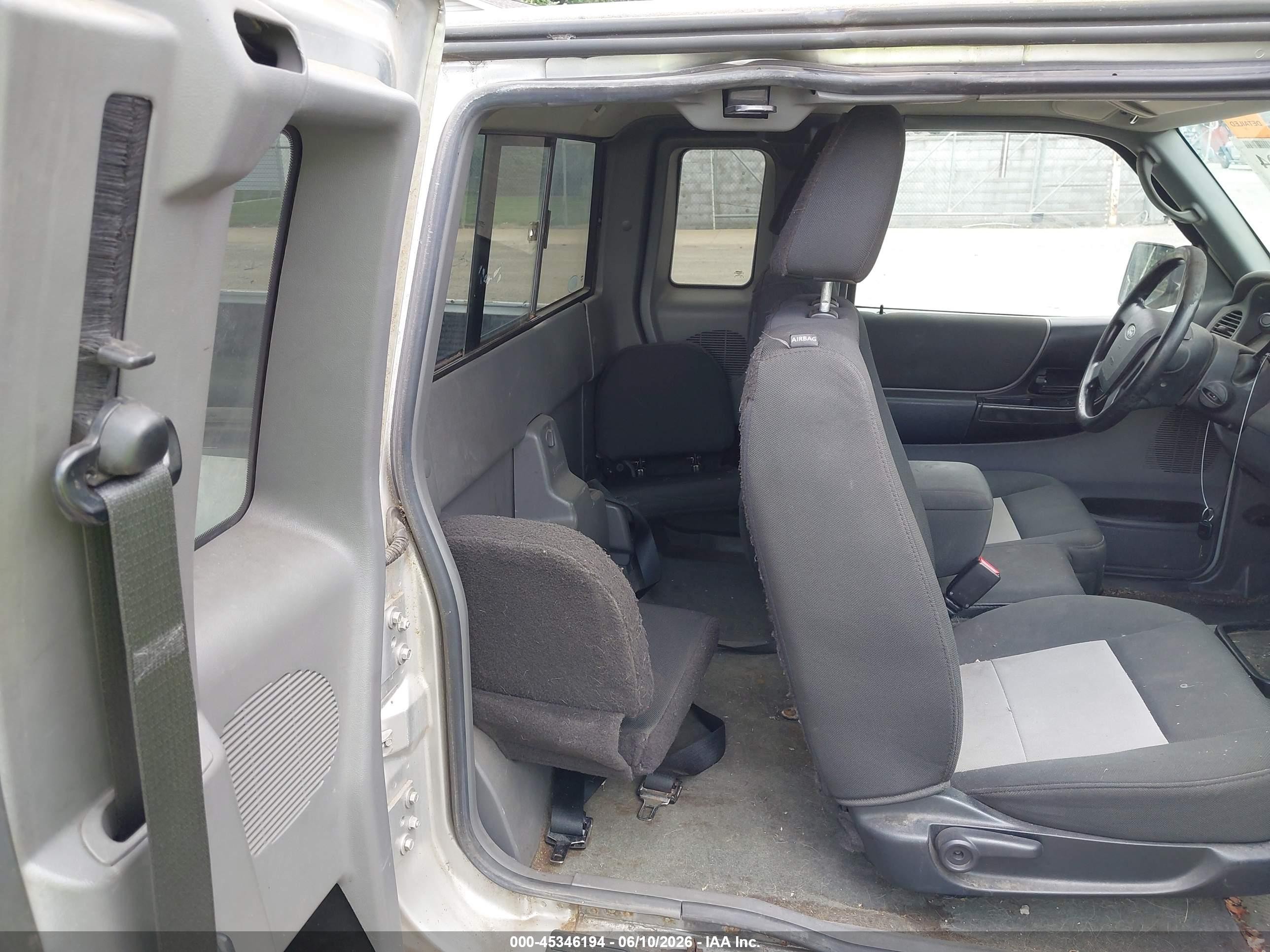 2011 Ford Ranger Xlt Silver vin: 1FTLR4FE7BPA61286
