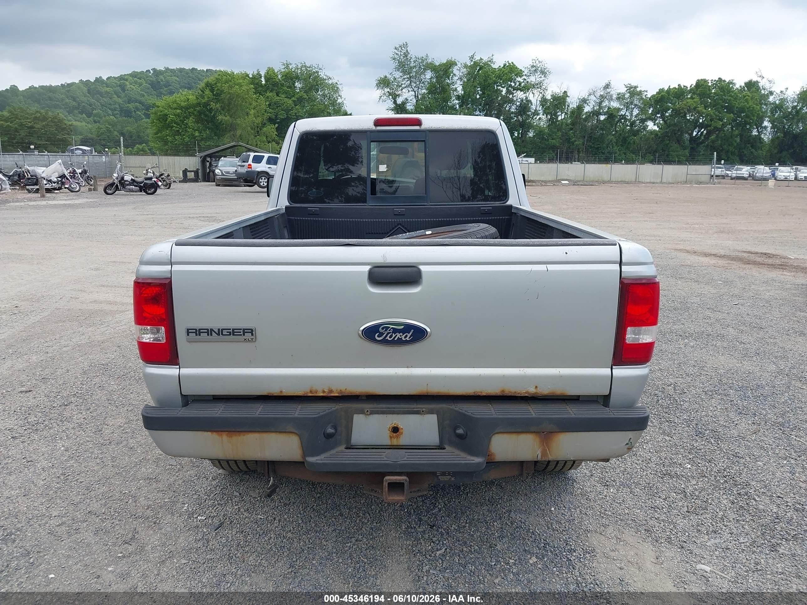 2011 Ford Ranger Xlt Silver vin: 1FTLR4FE7BPA61286