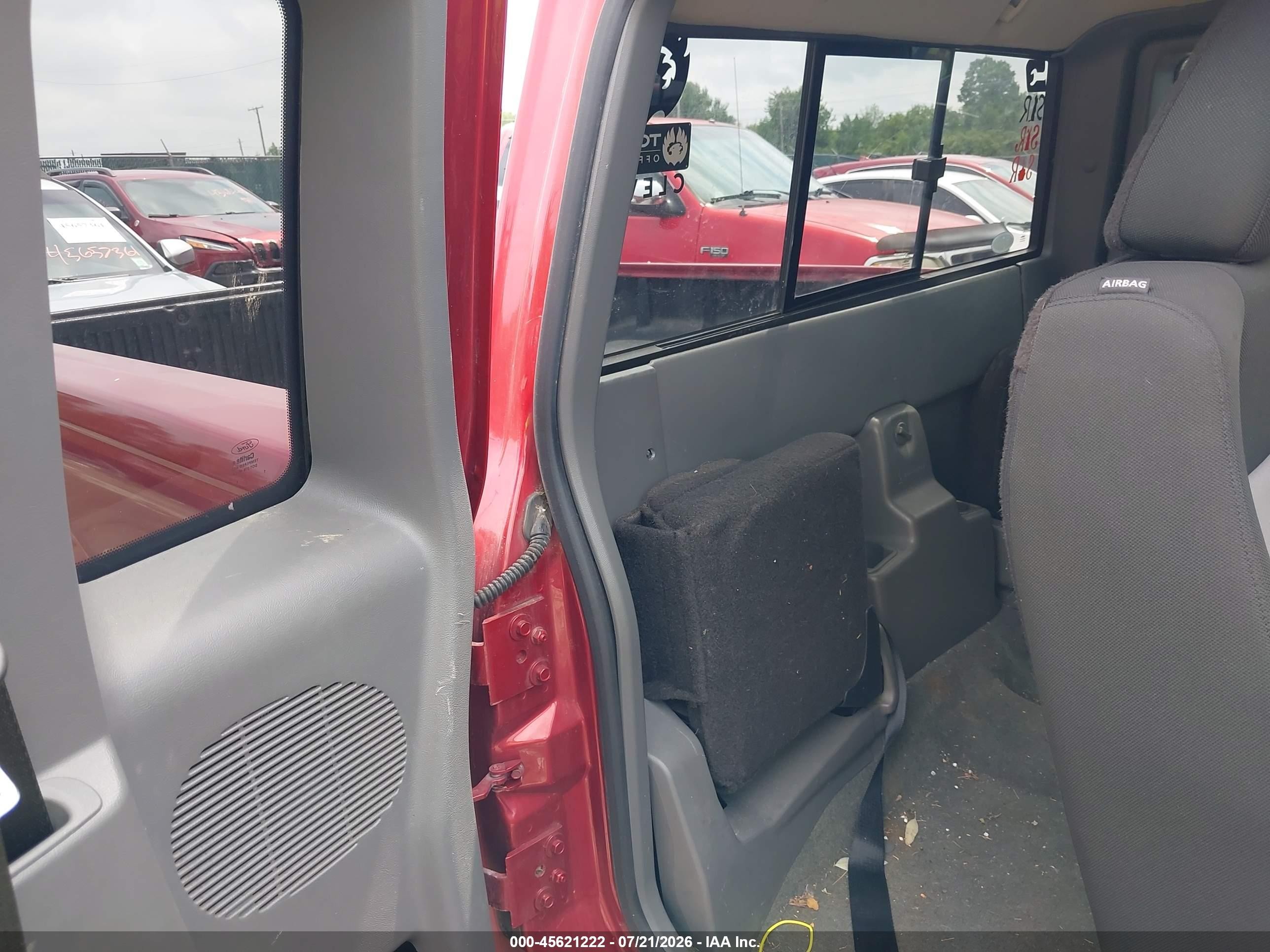 2011 Ford Ranger Xlt Red vin: 1FTLR4FE7BPA94465
