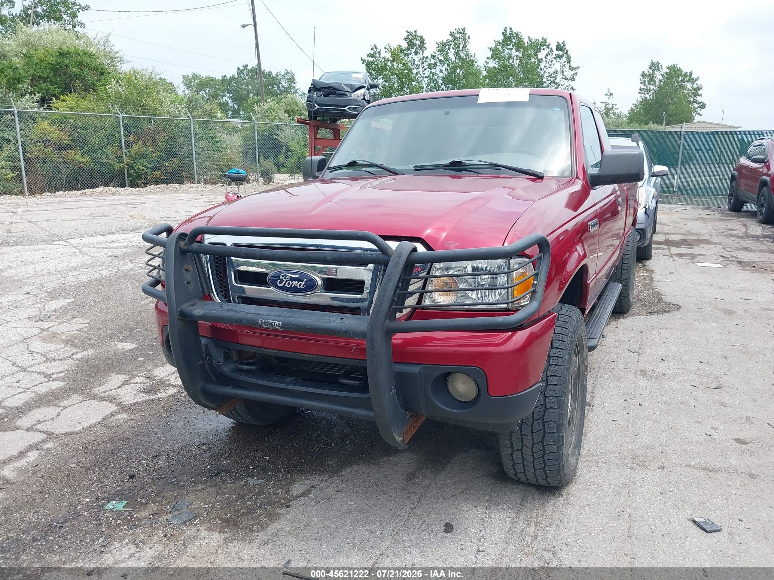 2011 Ford Ranger Xlt Red vin: 1FTLR4FE7BPA94465