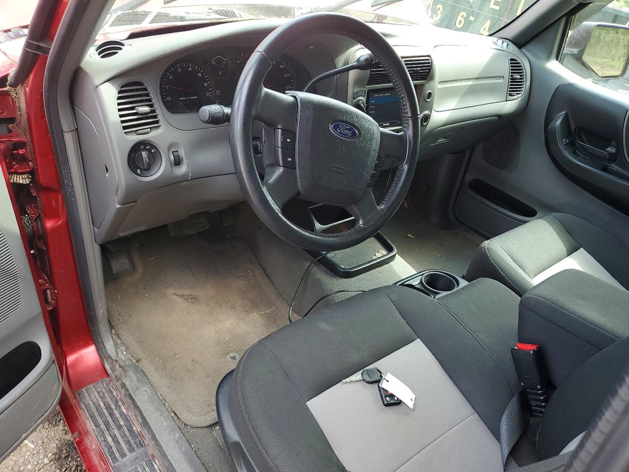 2010 Ford Ranger Xl Supercab 4 Red vin: 1FTLR4FE8APA05422