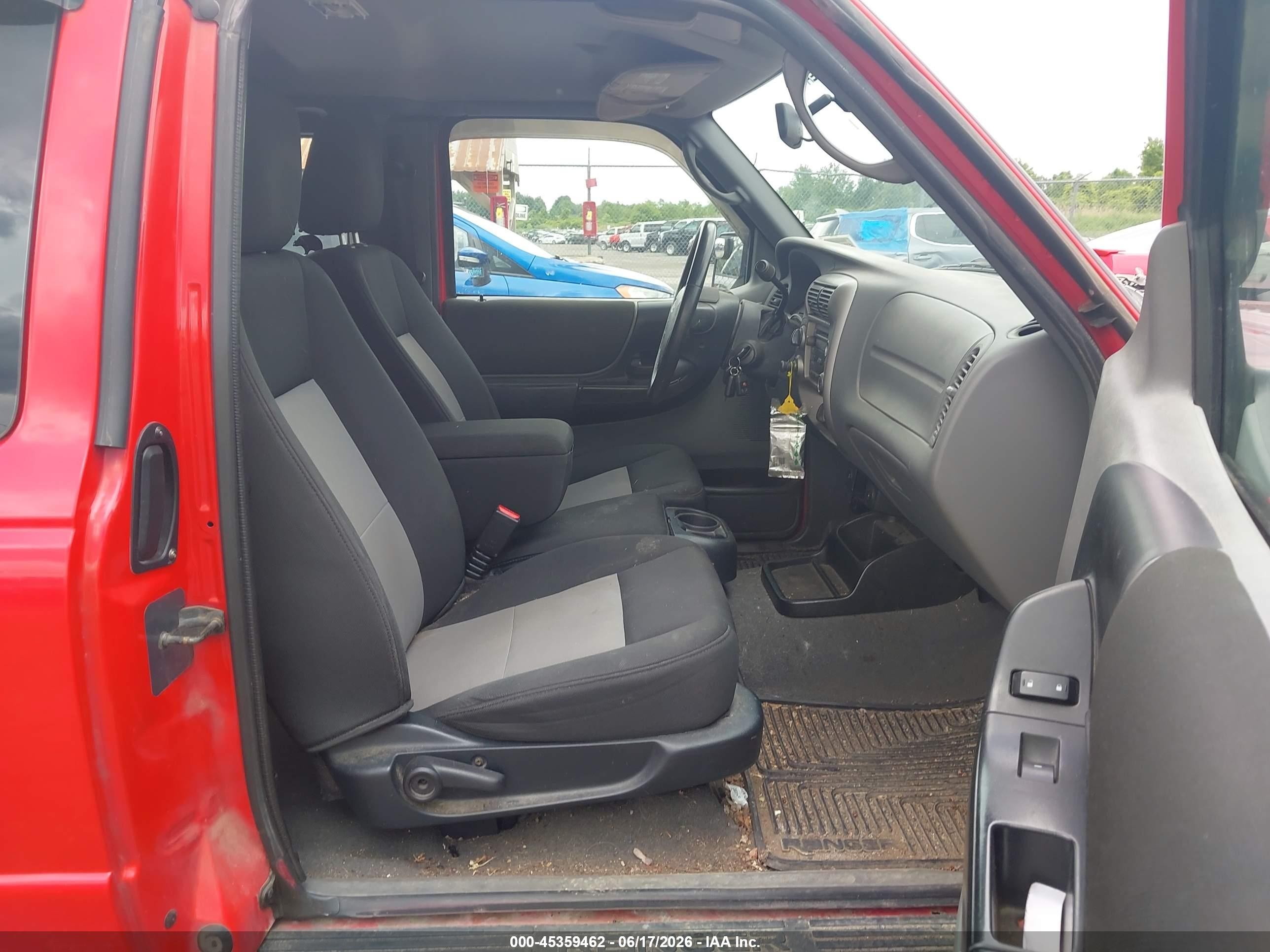 2010 Ford Ranger Sport/xlt Red vin: 1FTLR4FE8APA12824