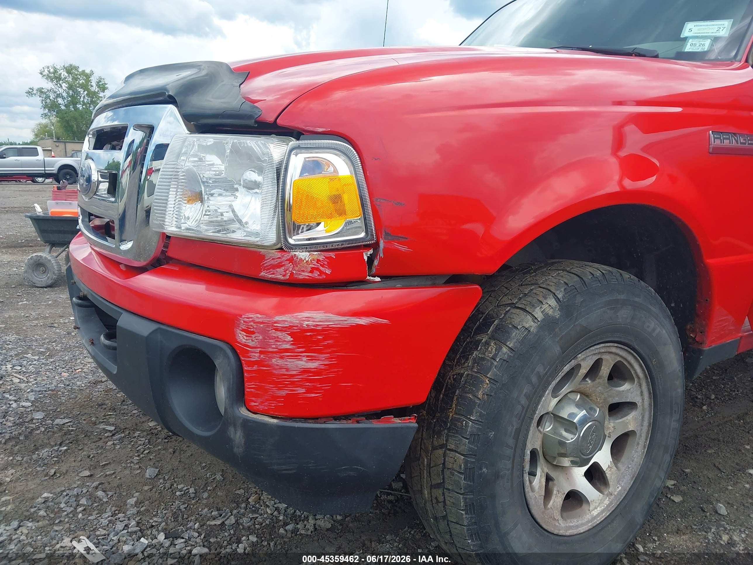 2010 Ford Ranger Sport/xlt Red vin: 1FTLR4FE8APA12824