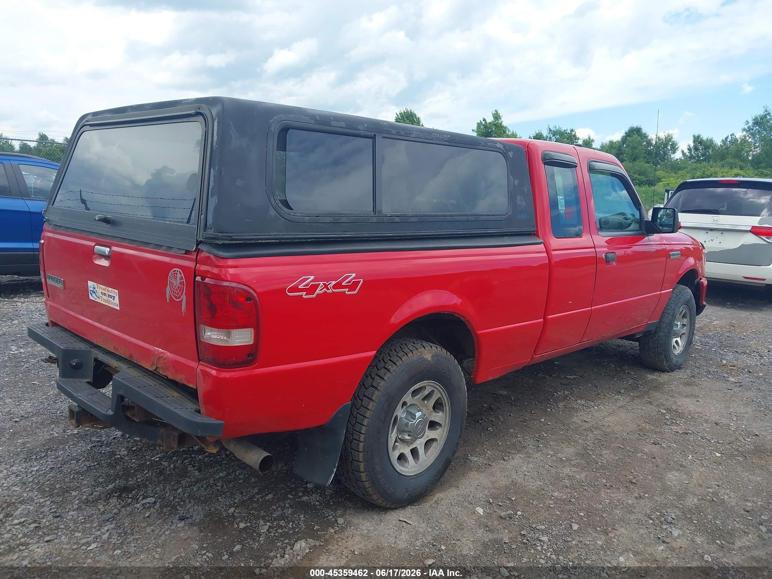 2010 Ford Ranger Sport/xlt Red vin: 1FTLR4FE8APA12824