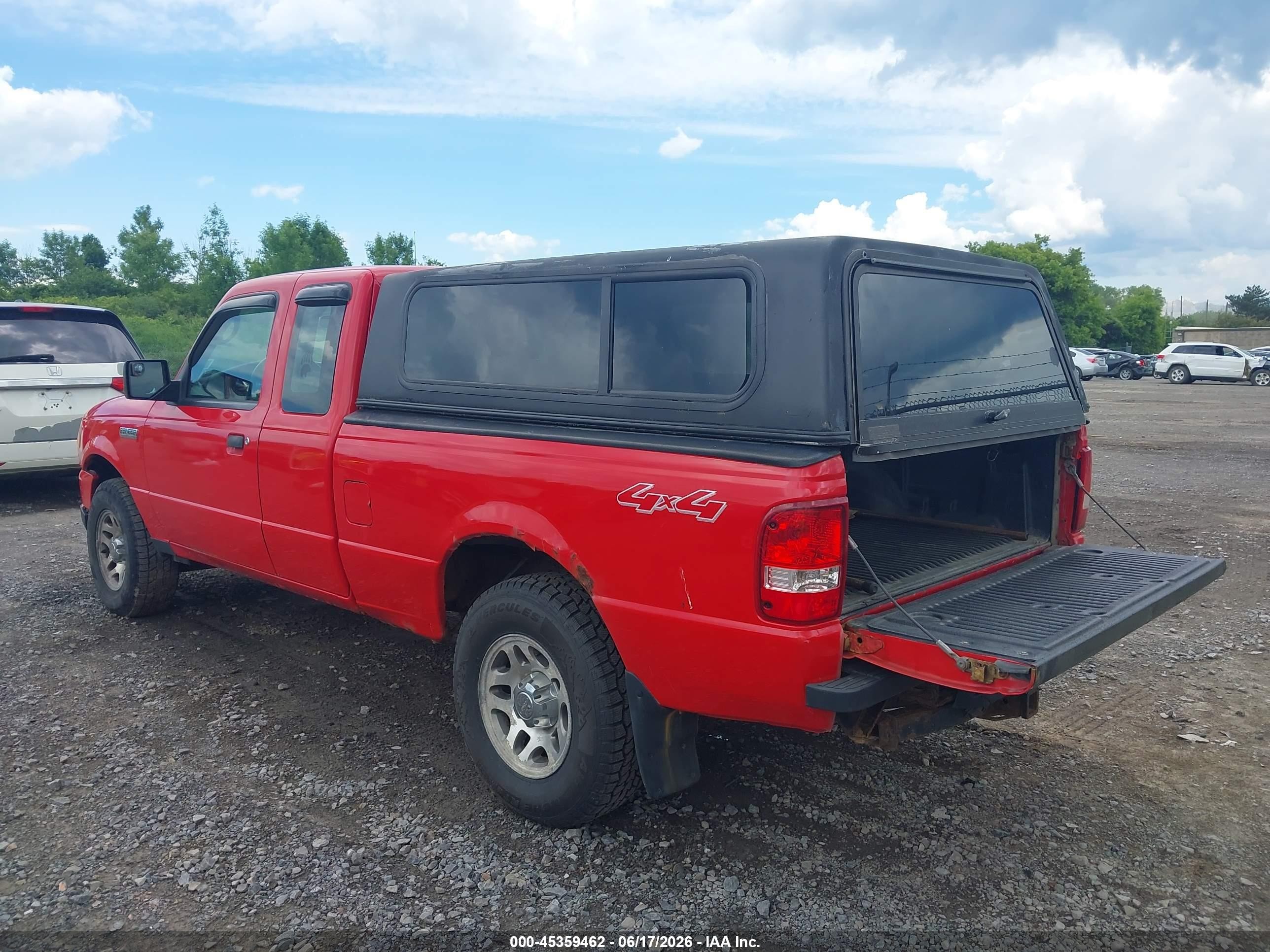2010 Ford Ranger Sport/xlt Red vin: 1FTLR4FE8APA12824