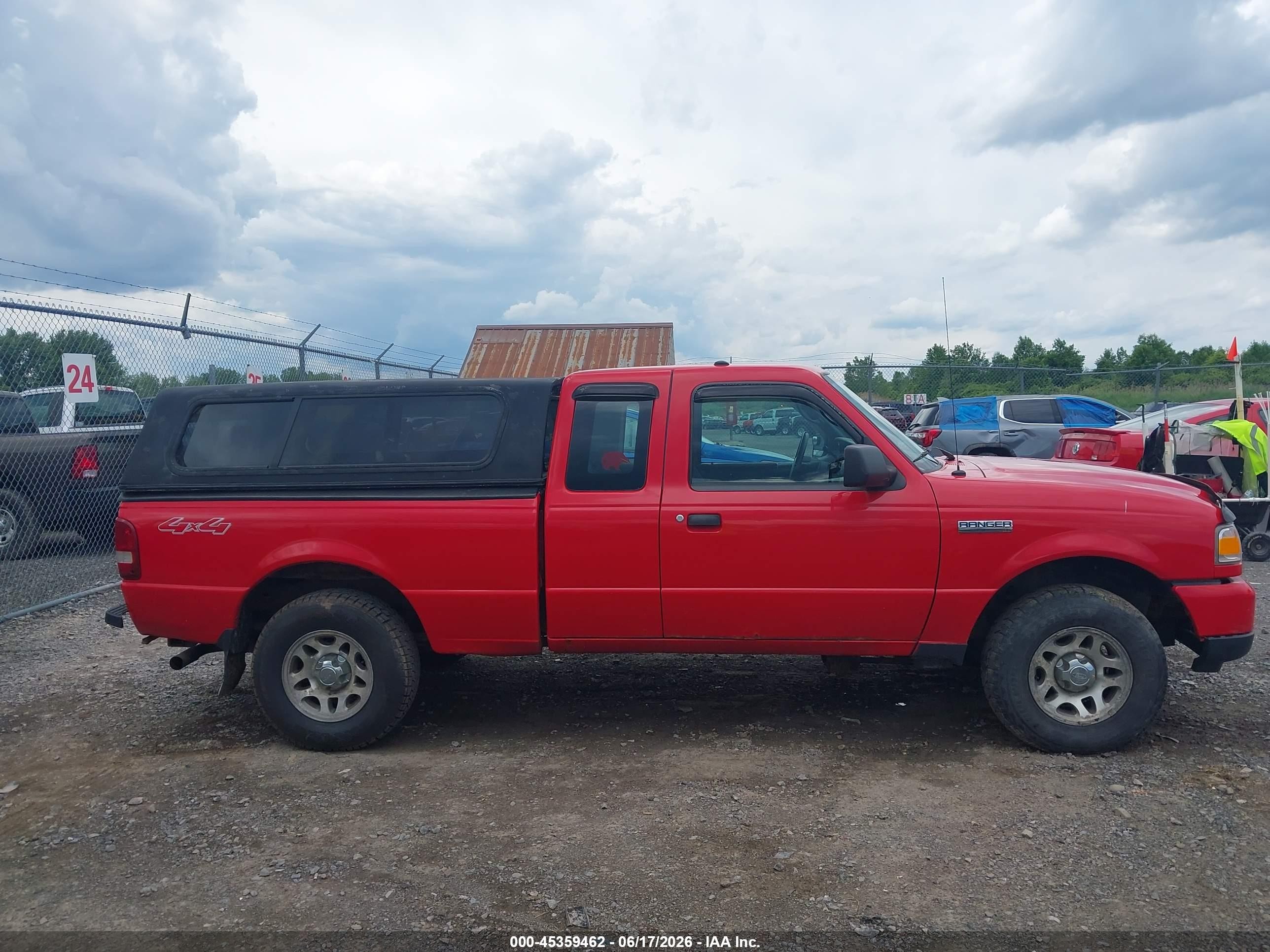 2010 Ford Ranger Sport/xlt Red vin: 1FTLR4FE8APA12824