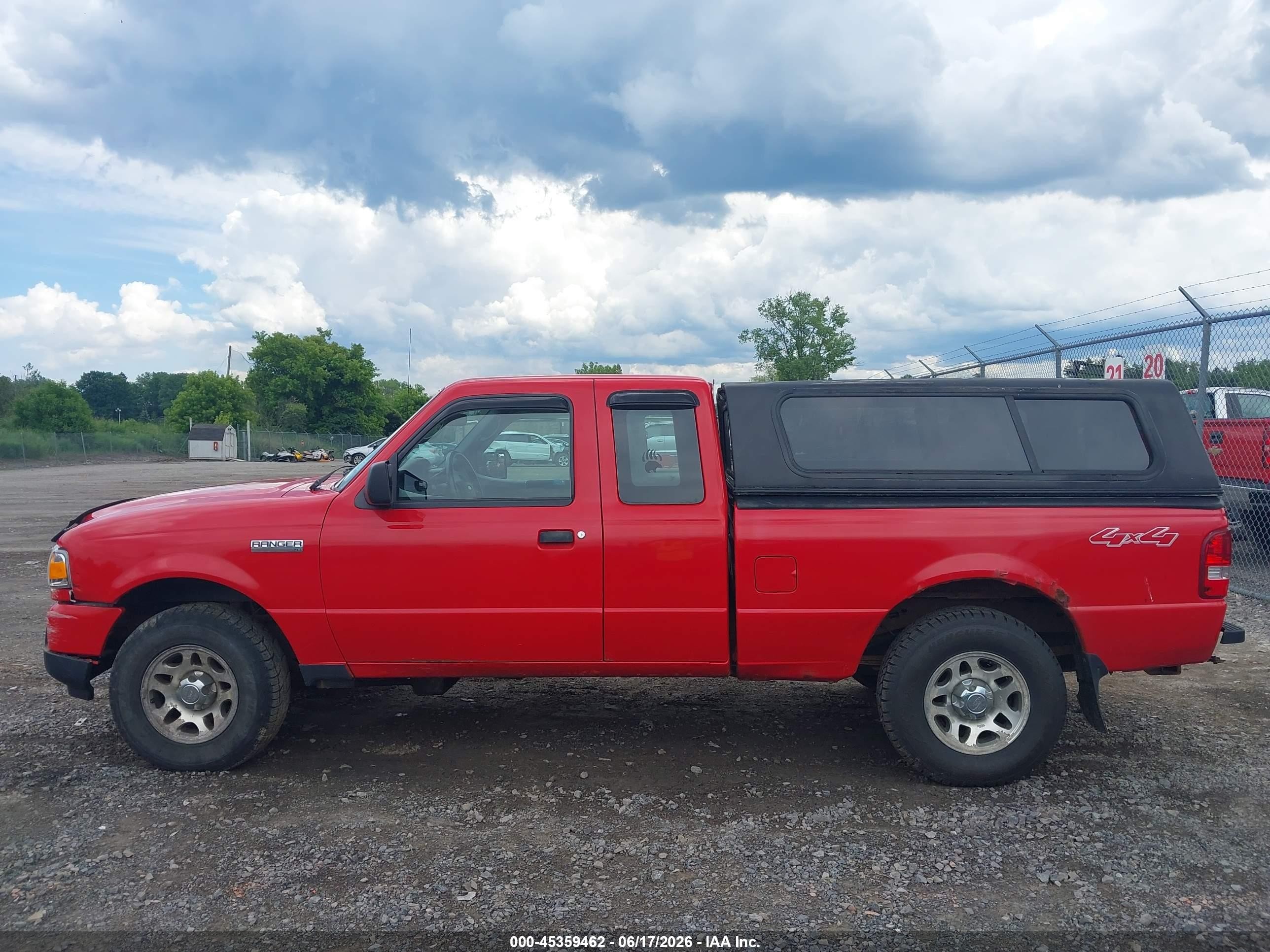 2010 Ford Ranger Sport/xlt Red vin: 1FTLR4FE8APA12824