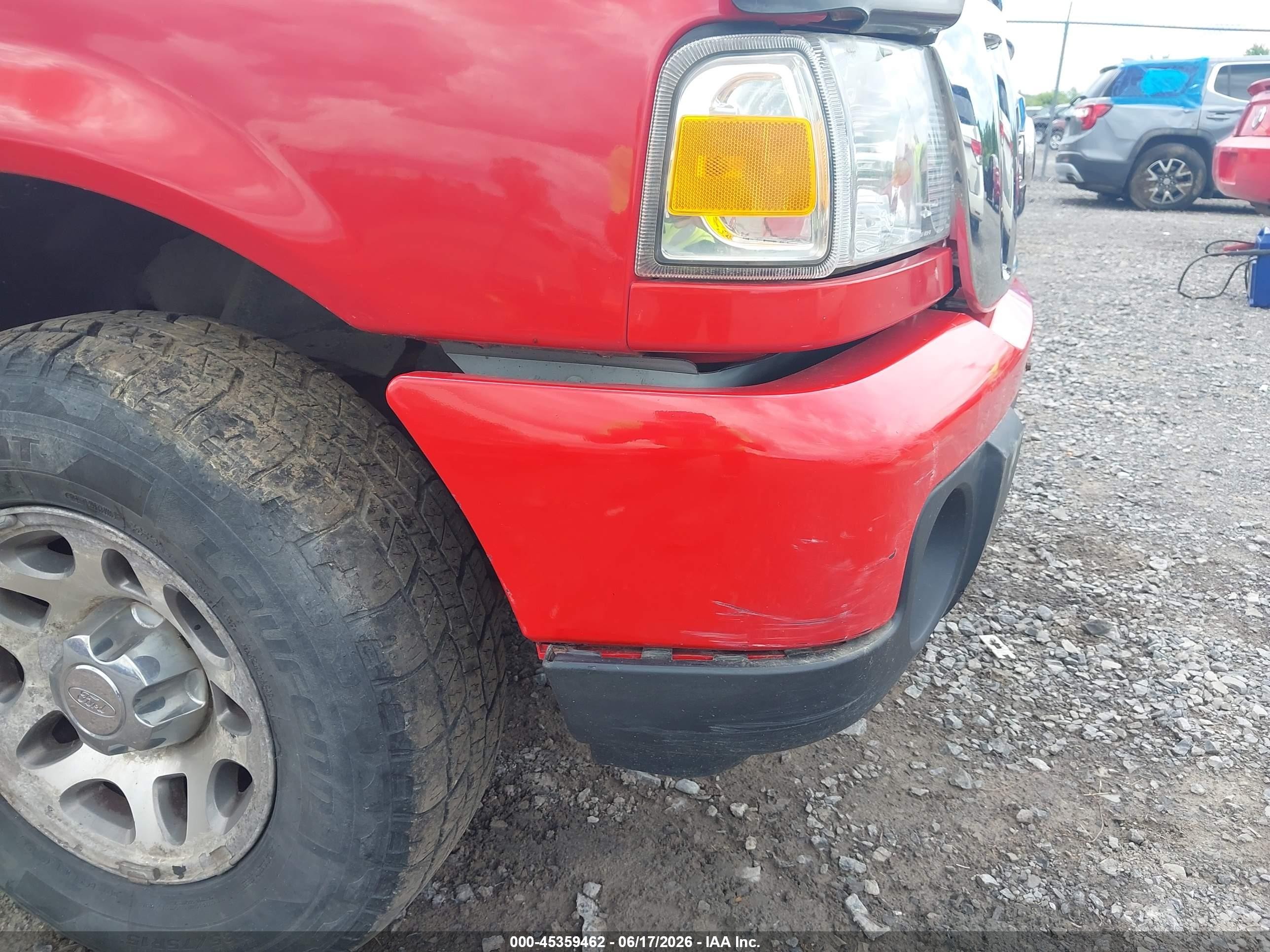 2010 Ford Ranger Sport/xlt Red vin: 1FTLR4FE8APA12824