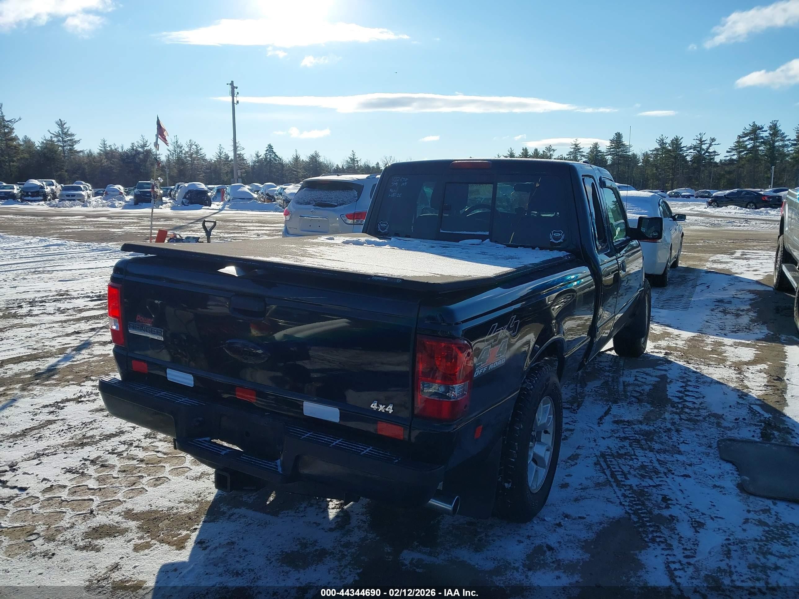 2010 Ford Ranger Sport/xlt Black vin: 1FTLR4FE8APA15089