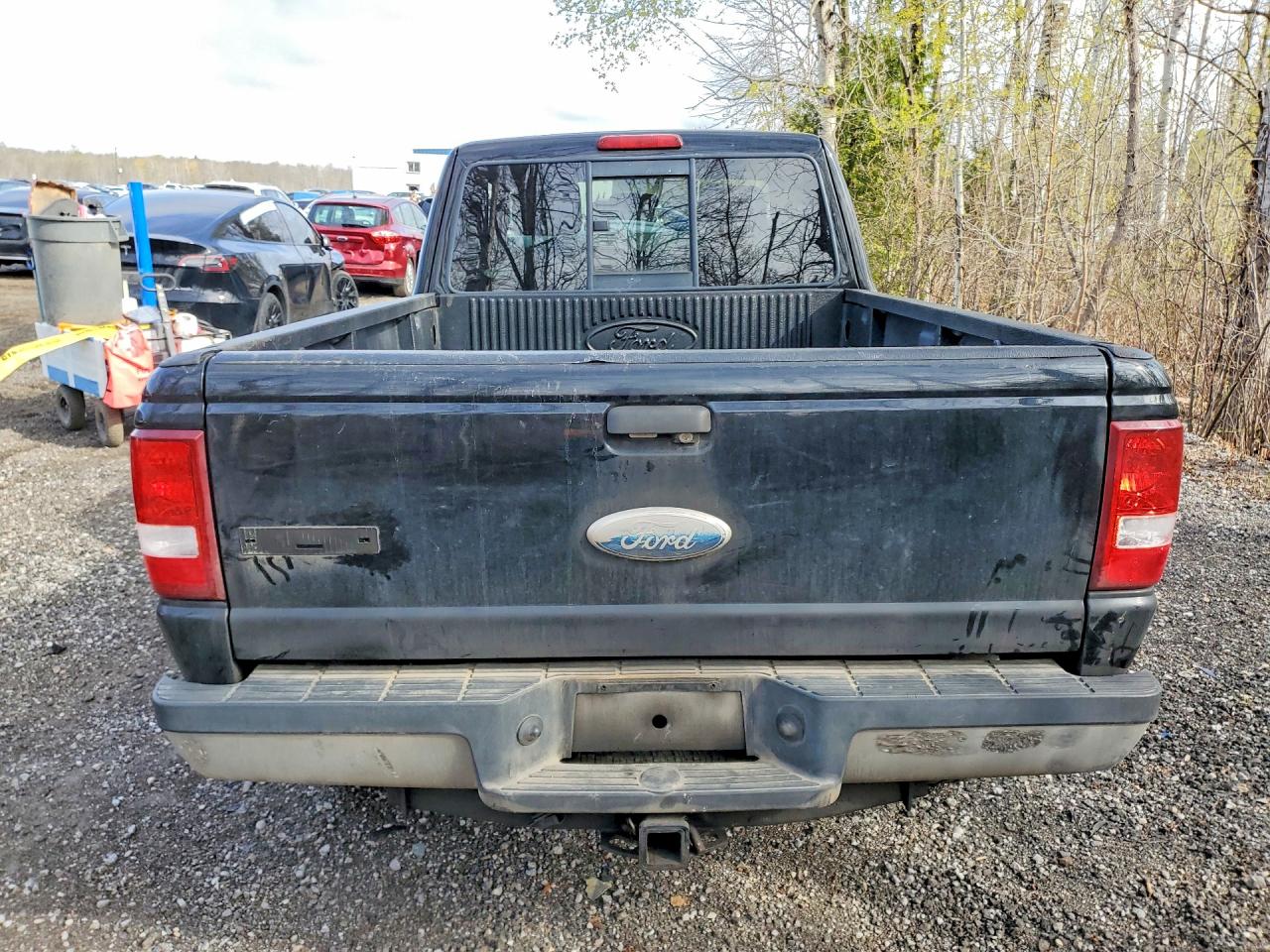 2010 Ford Ranger Super Cab Black vin: 1FTLR4FE8APA33978