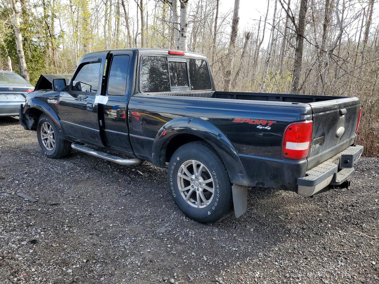 2010 Ford Ranger Super Cab Black vin: 1FTLR4FE8APA33978