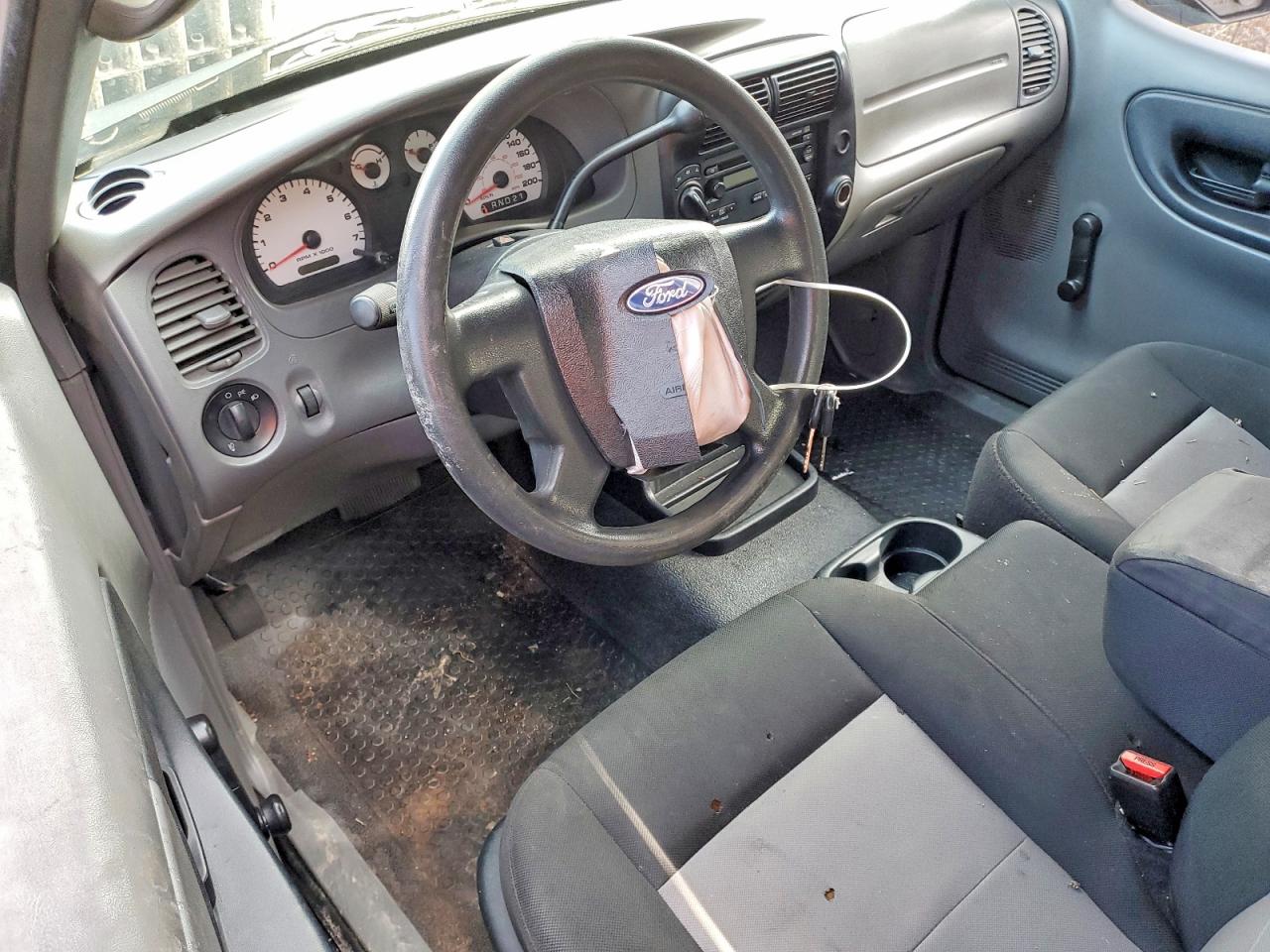 2010 Ford Ranger Super Cab Black vin: 1FTLR4FE8APA33978