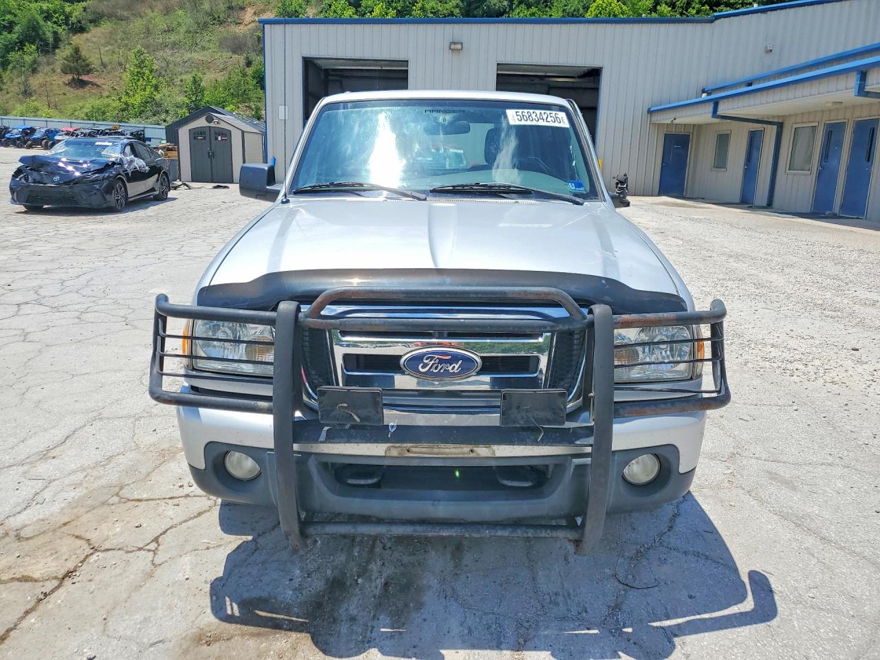 2010 Ford Ranger Supercab Silver vin: 1FTLR4FE8APA59660