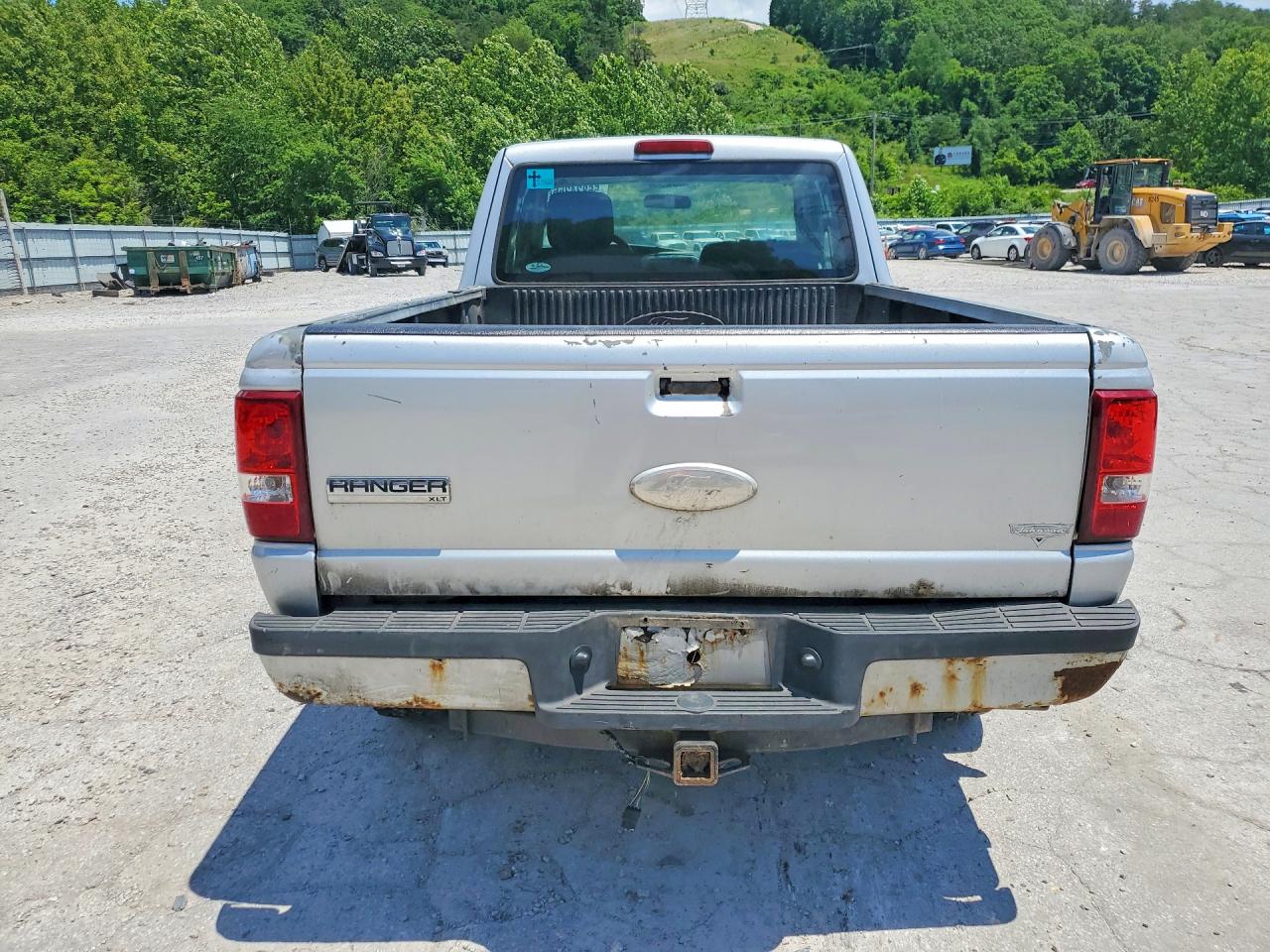 2010 Ford Ranger Supercab Silver vin: 1FTLR4FE8APA59660