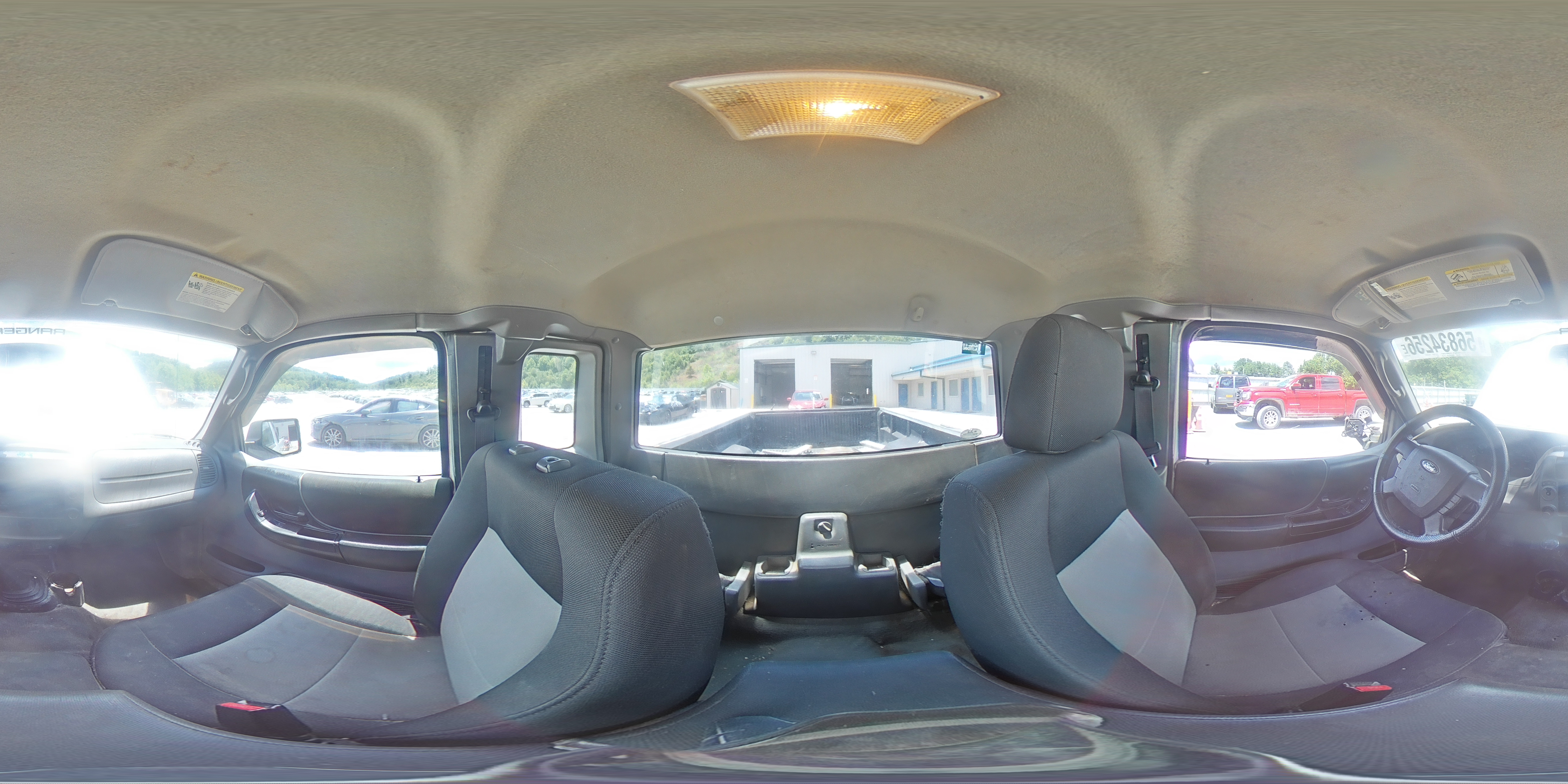 2010 Ford Ranger Supercab Silver vin: 1FTLR4FE8APA59660