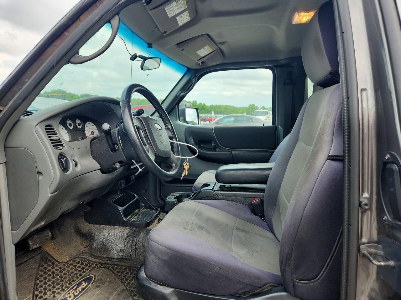 2010 Ford Ranger Super Cab Gray vin: 1FTLR4FE8APA69850