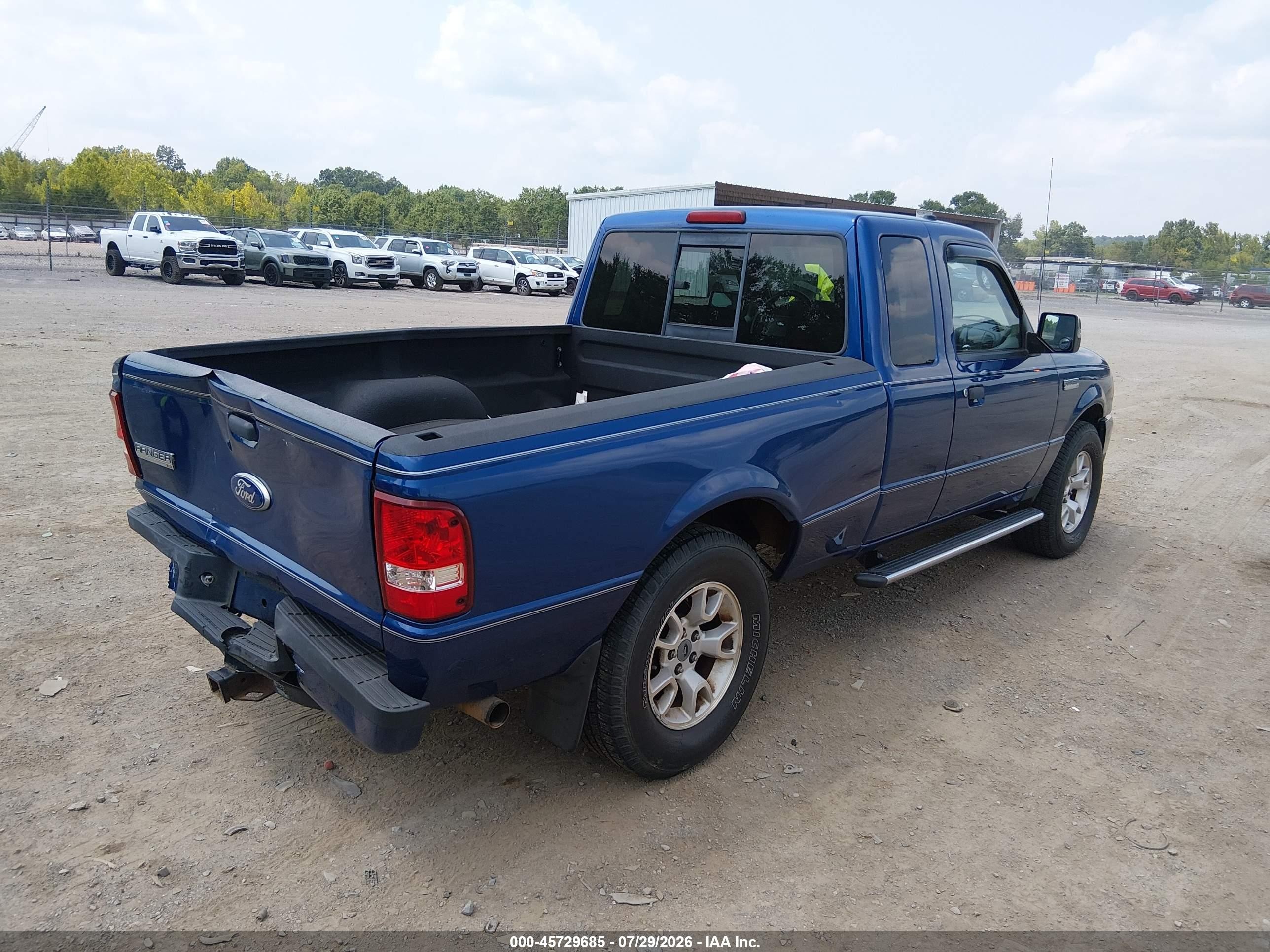 2010 Ford Ranger Xlt Blue vin: 1FTLR4FE8APA73476