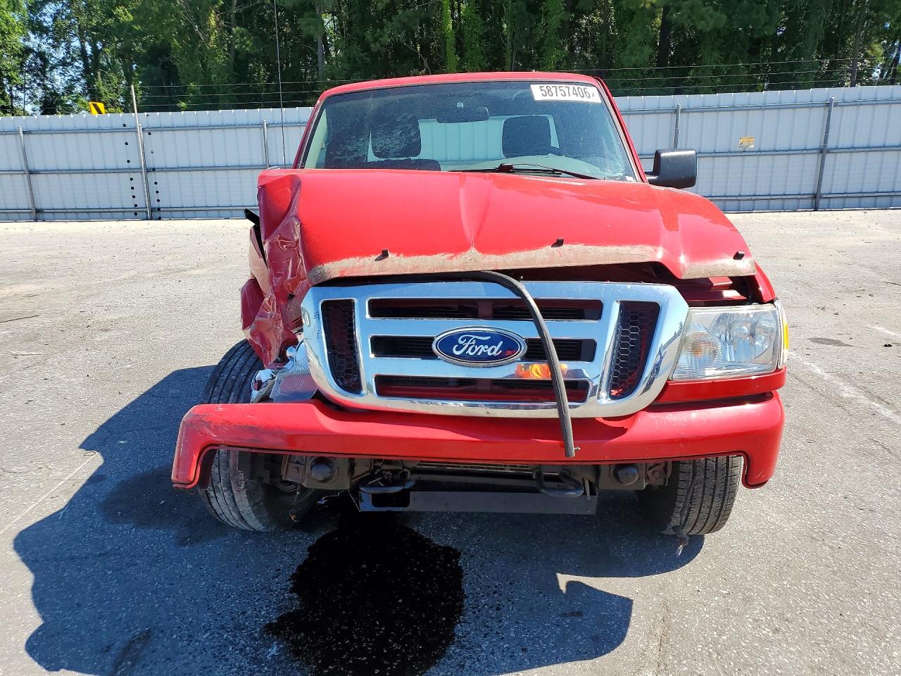 2011 Ford Ranger Super Cab Red vin: 1FTLR4FE8BPA10220