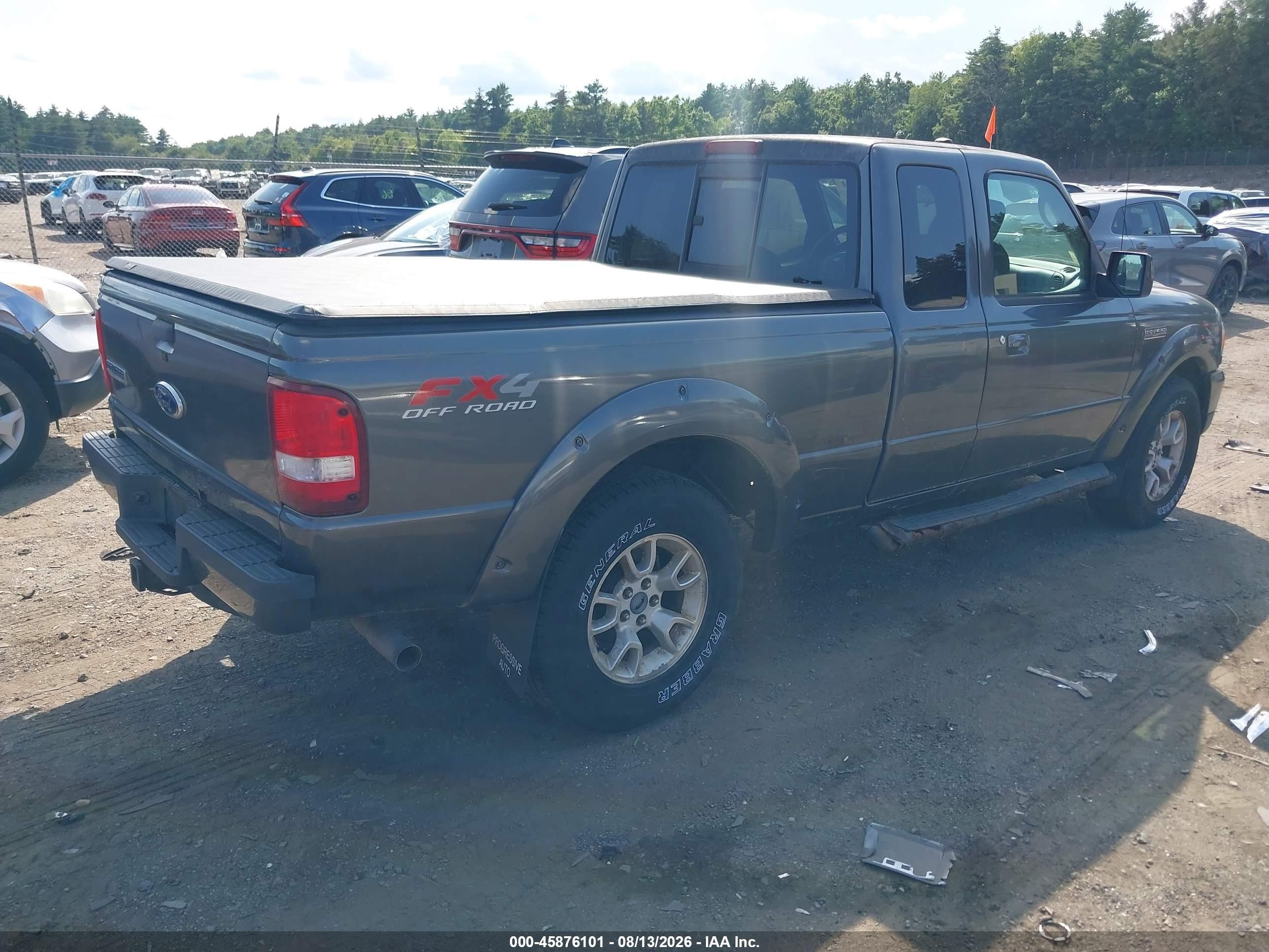 2011 Ford Ranger Sport Gray vin: 1FTLR4FE8BPA15000