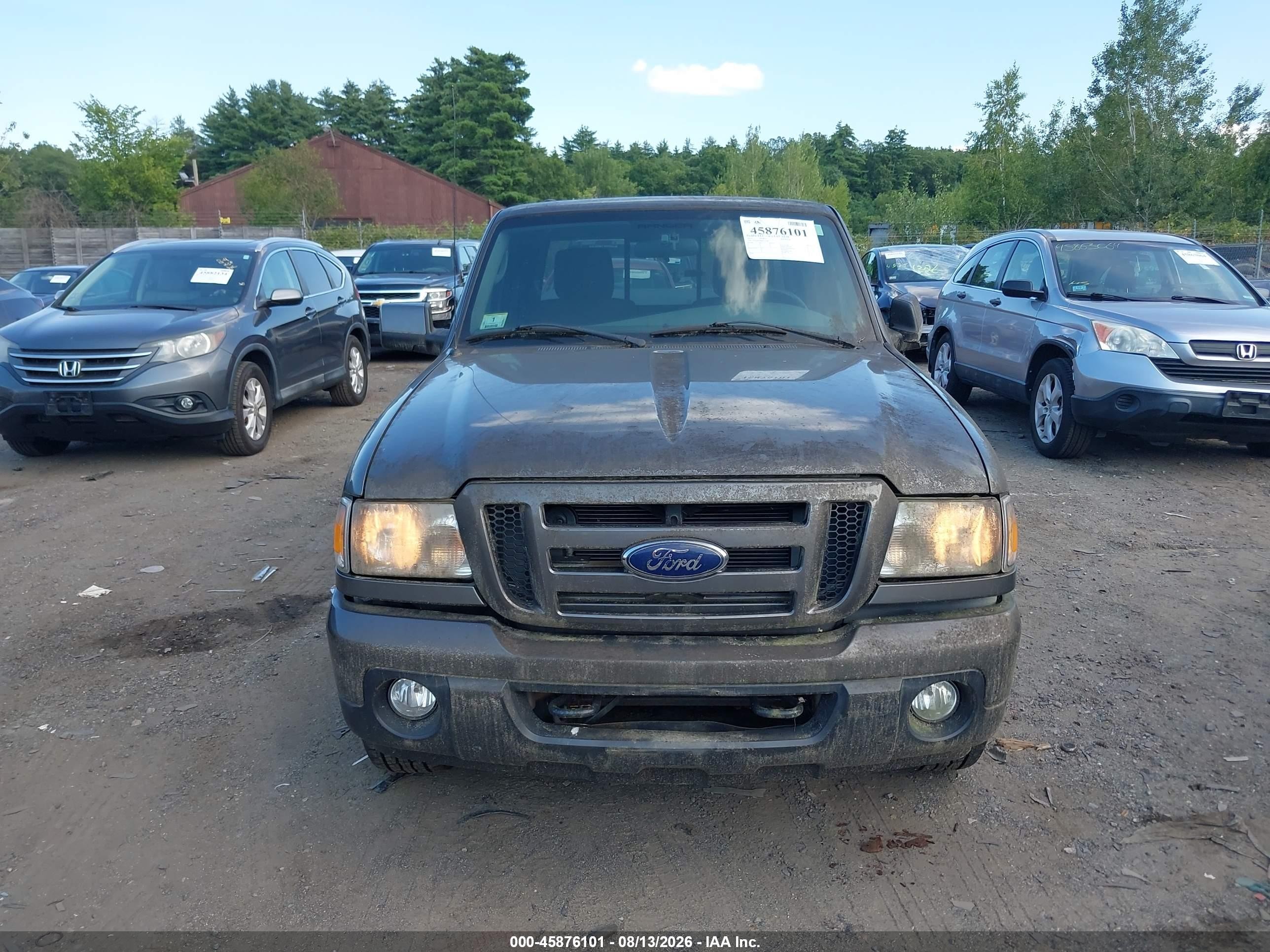 2011 Ford Ranger Sport Gray vin: 1FTLR4FE8BPA15000
