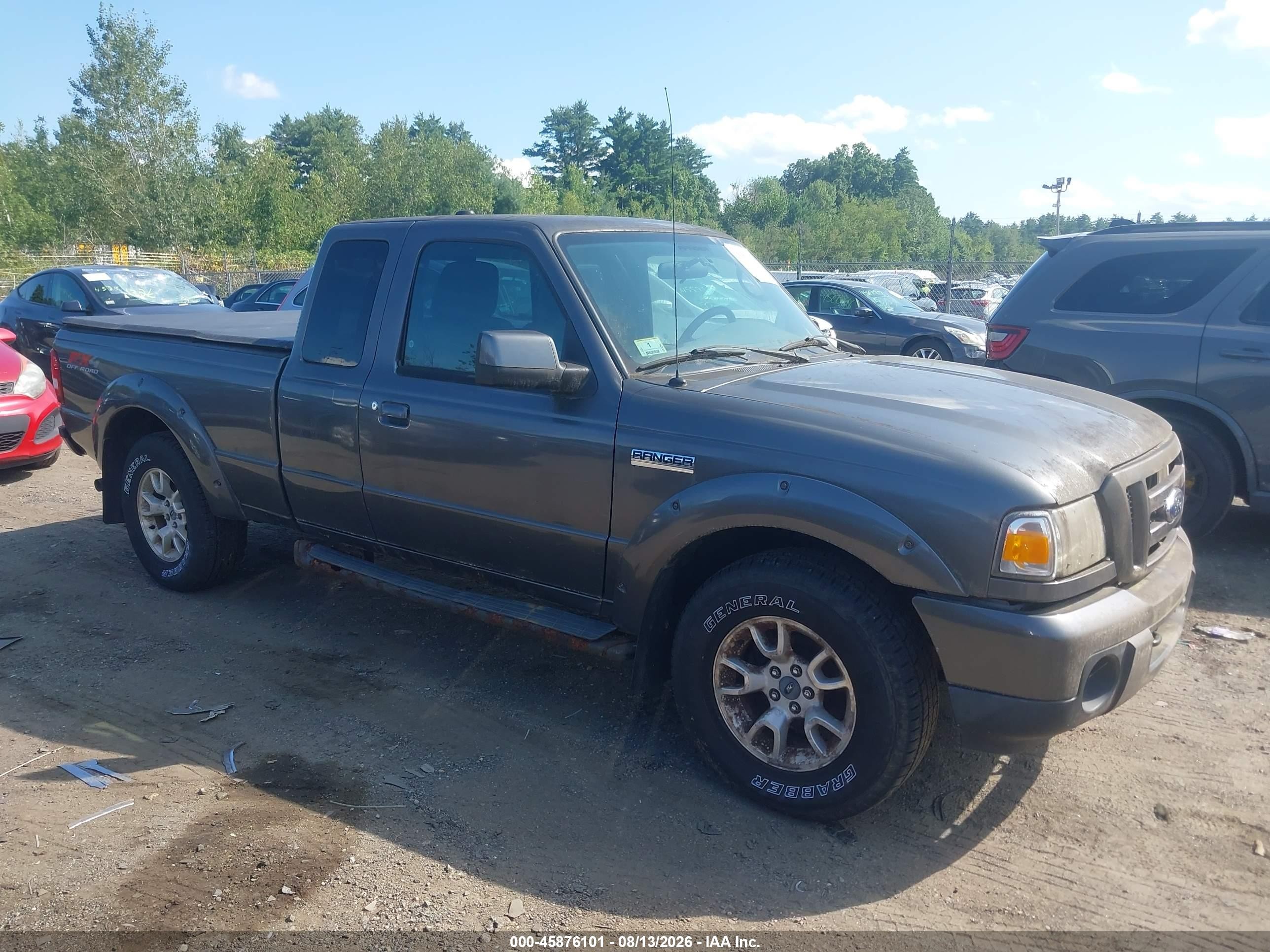 2011 Ford Ranger Sport Gray vin: 1FTLR4FE8BPA15000