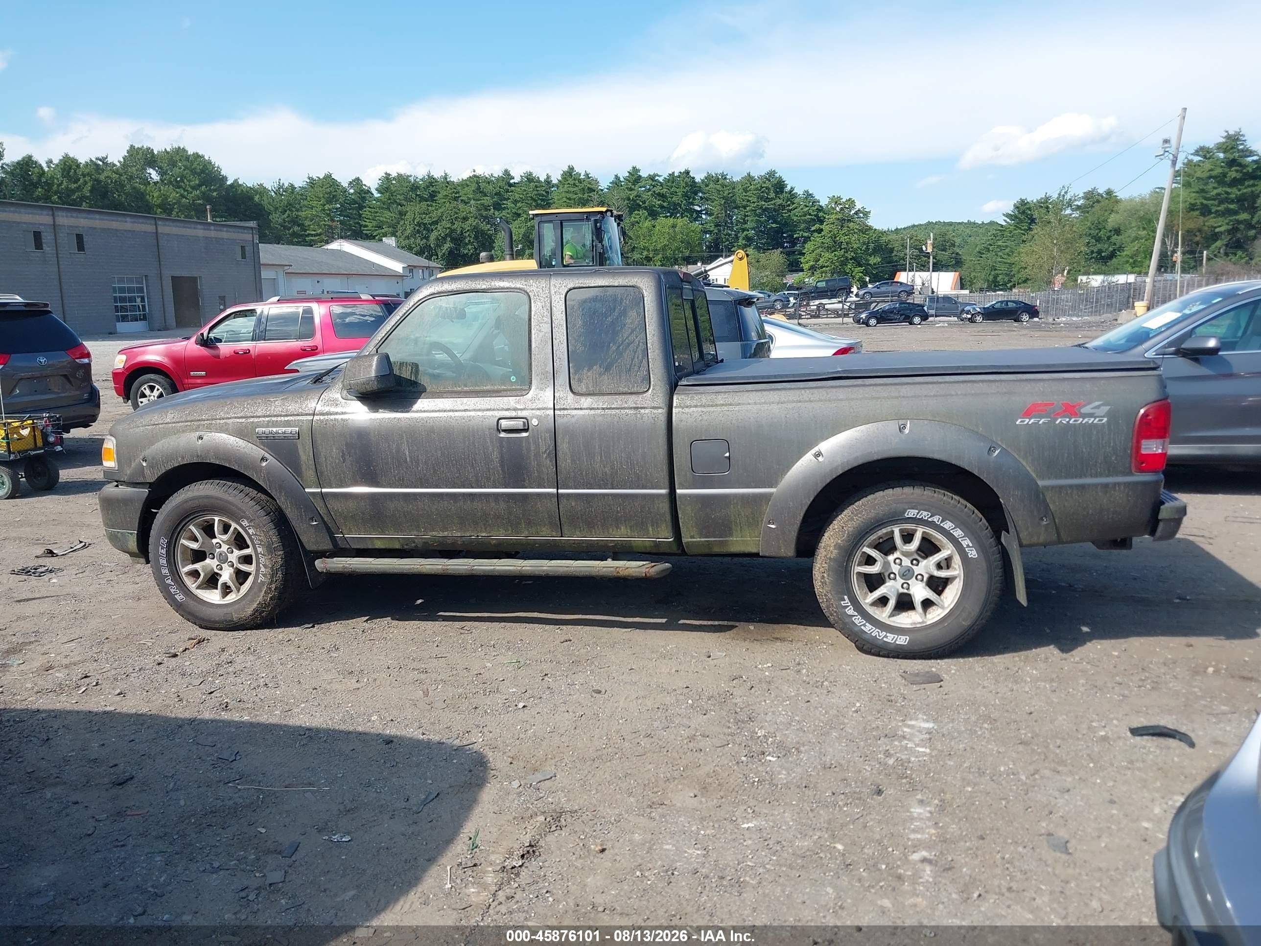 2011 Ford Ranger Sport Gray vin: 1FTLR4FE8BPA15000