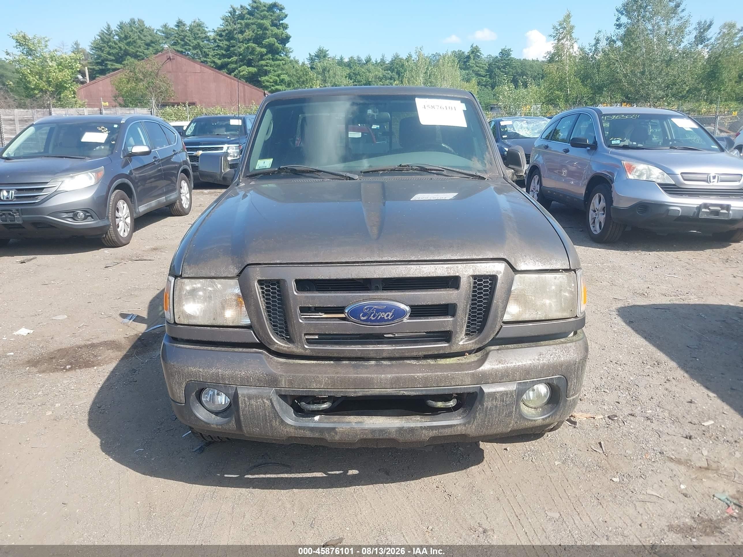 2011 Ford Ranger Sport Gray vin: 1FTLR4FE8BPA15000