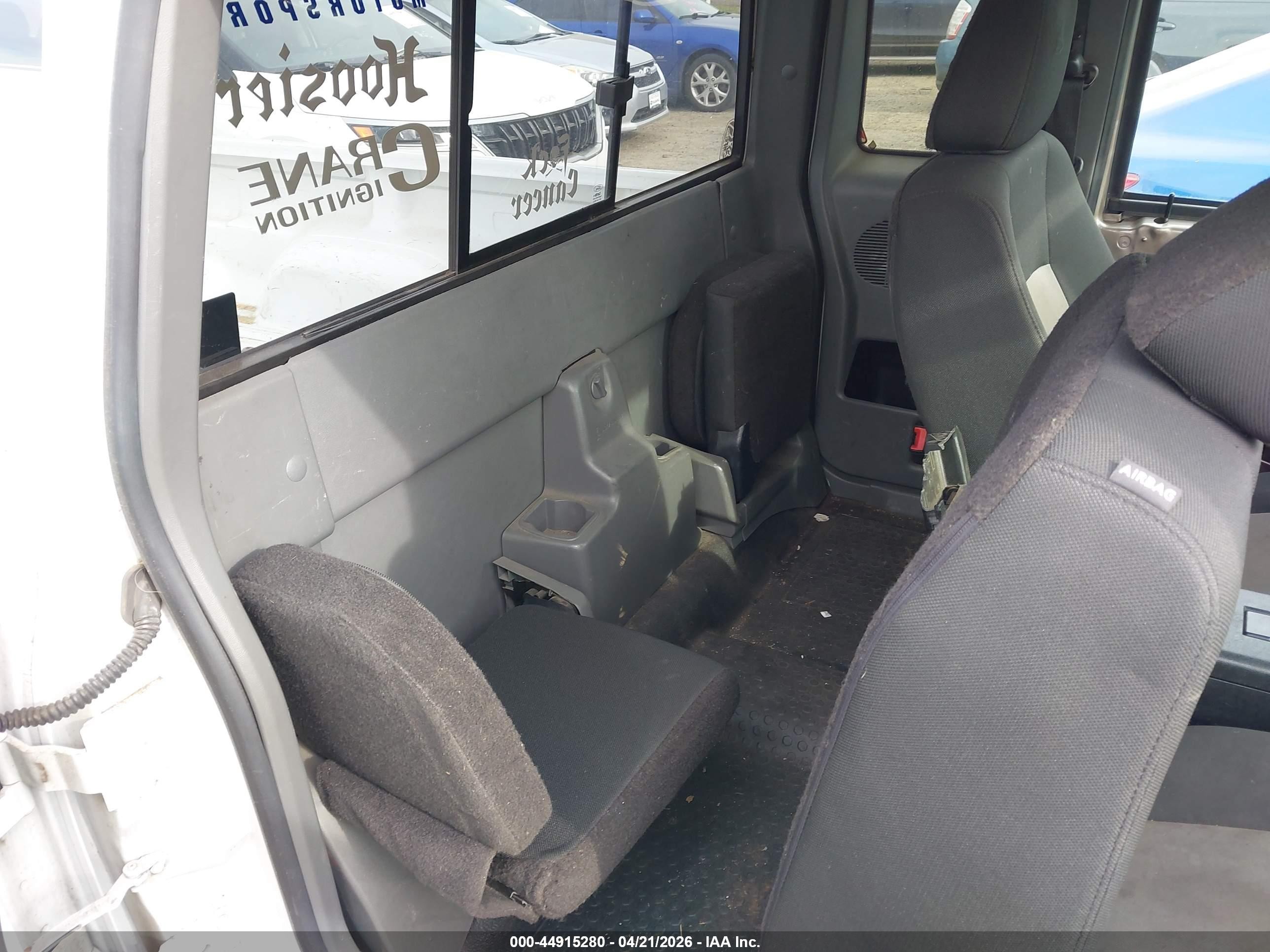 2011 Ford Ranger Sport White vin: 1FTLR4FE8BPA57473