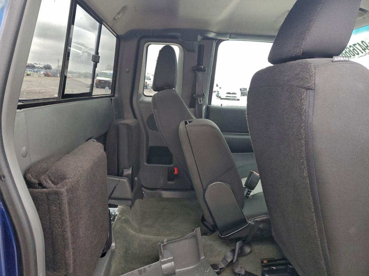 2011 Ford Ranger Super Cab Blue vin: 1FTLR4FE8BPA89775
