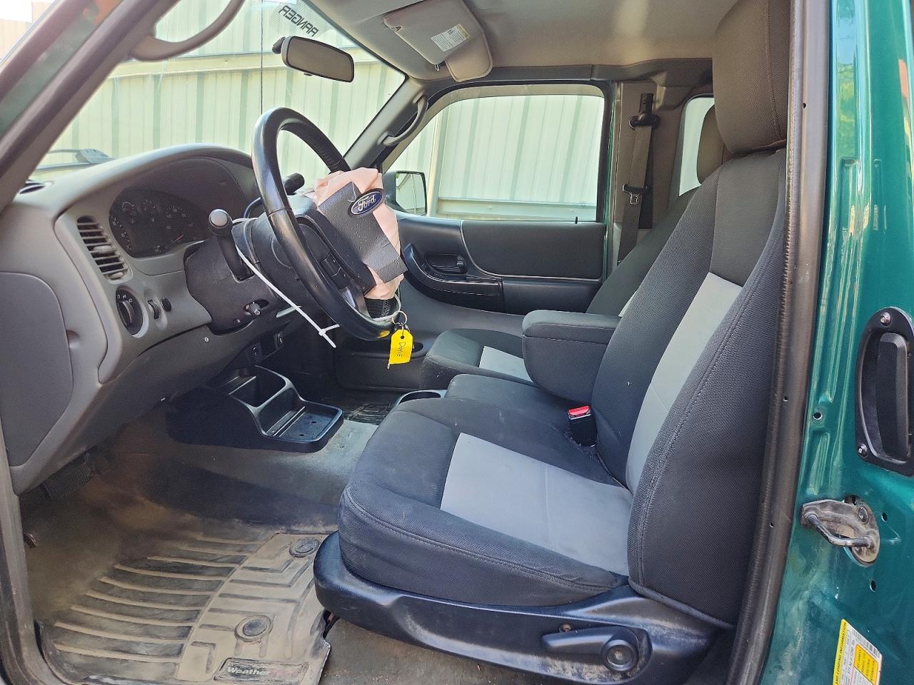 2011 Ford Ranger Super Cab Green vin: 1FTLR4FE8BPA90649