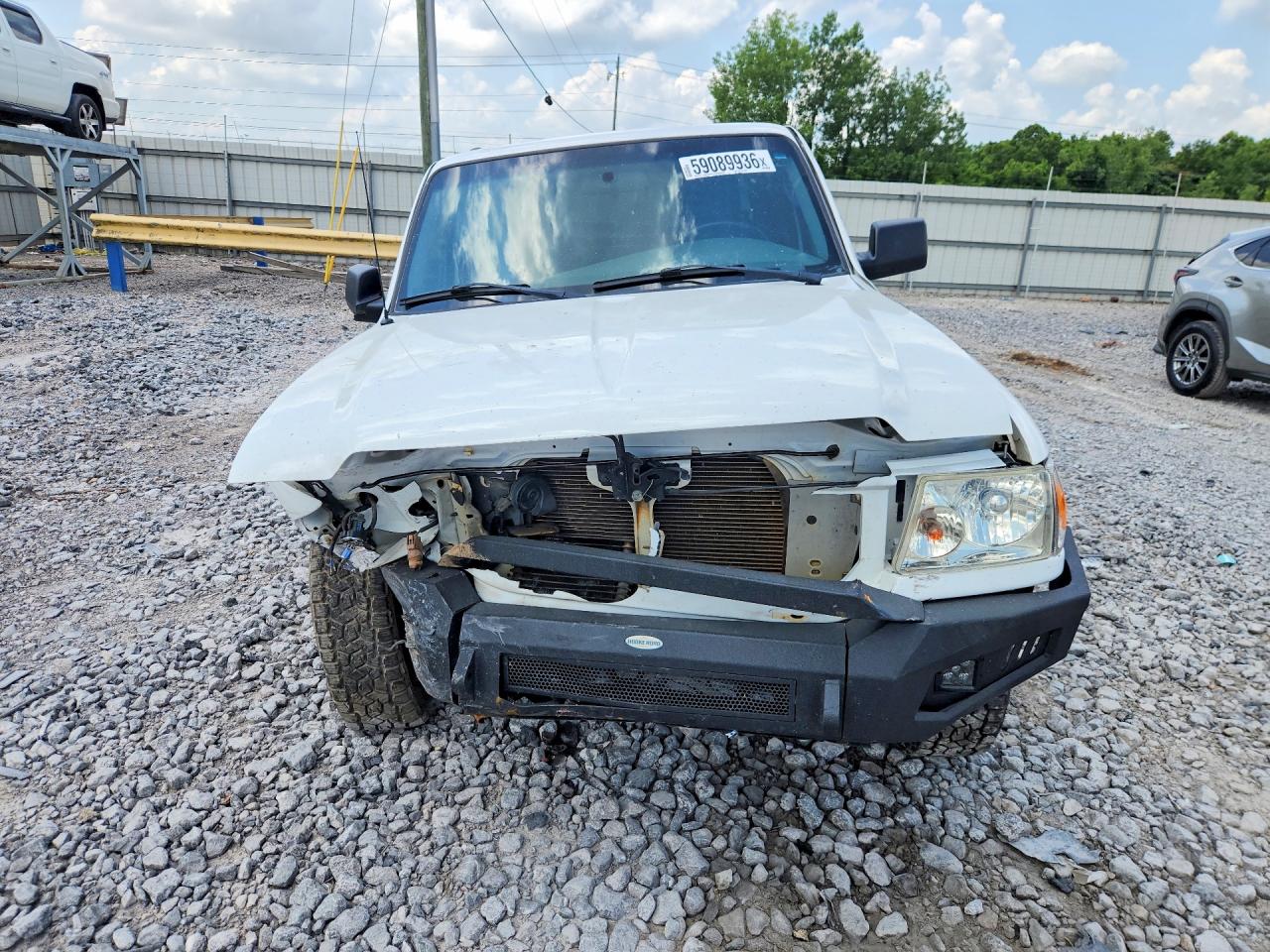 2010 Ford Ranger Super Cab Белый vin: 1FTLR4FE9APA04246